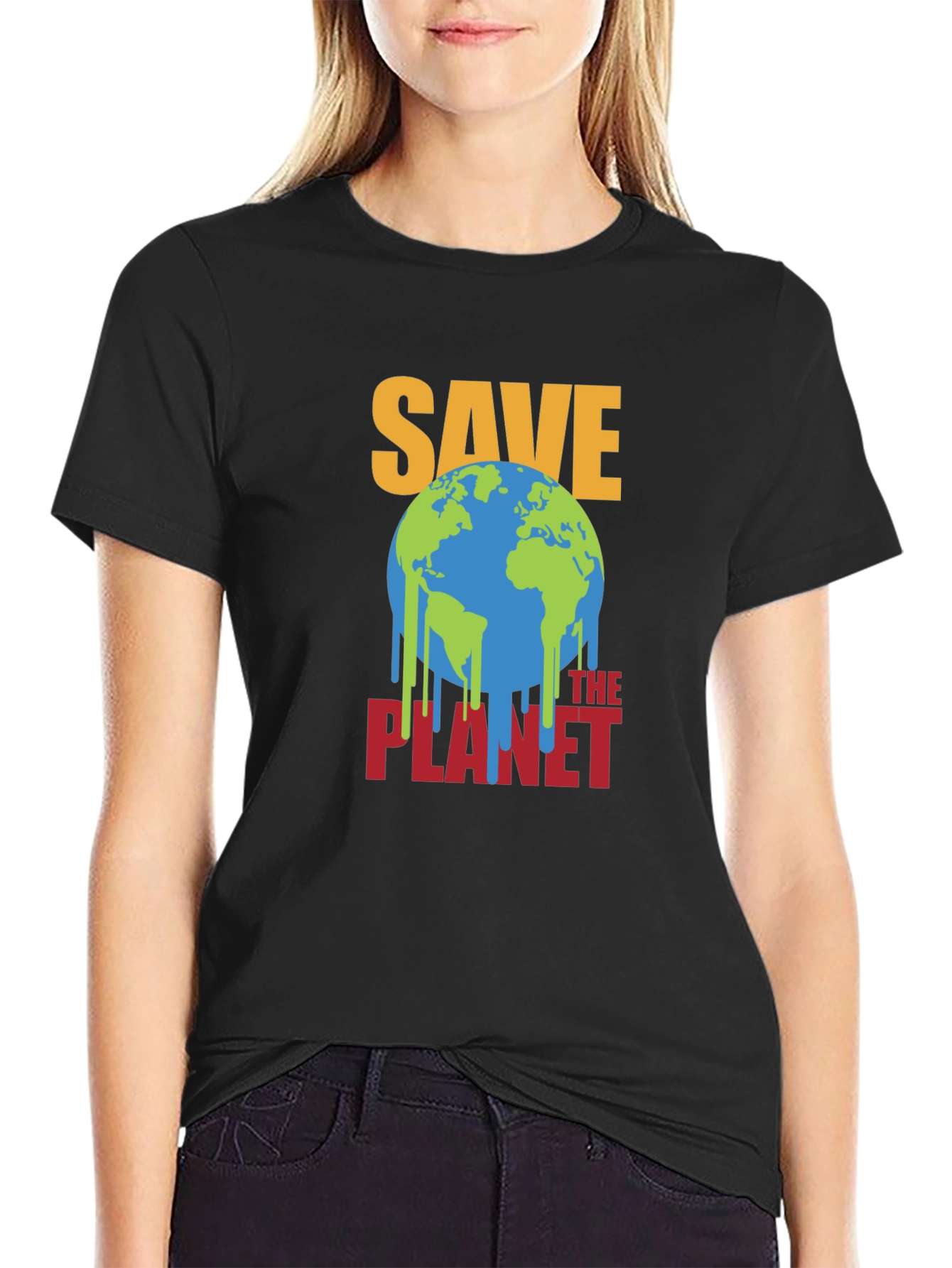 Save the Planet Graphic Tee - Eco-Friendly Design