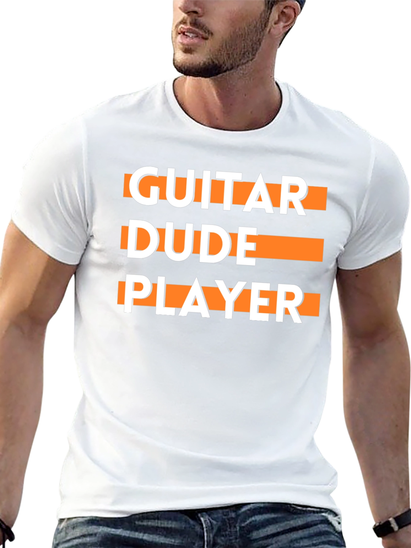 Guitar Dude Player Graphic Tee