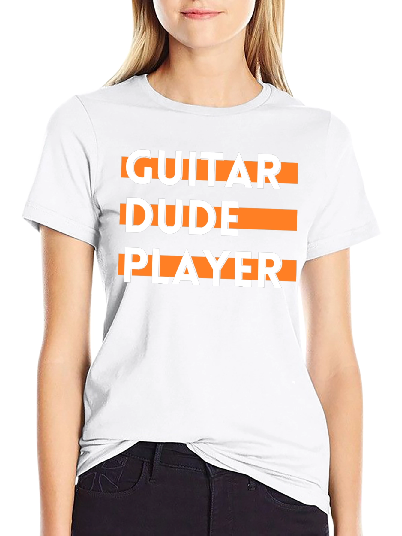 Guitar Dude Player Graphic Tee