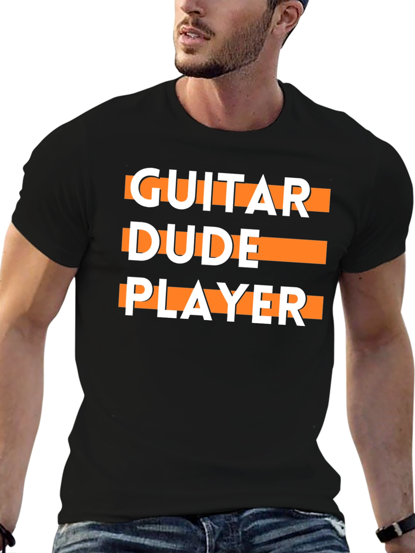 Guitar Dude Player Graphic Tee