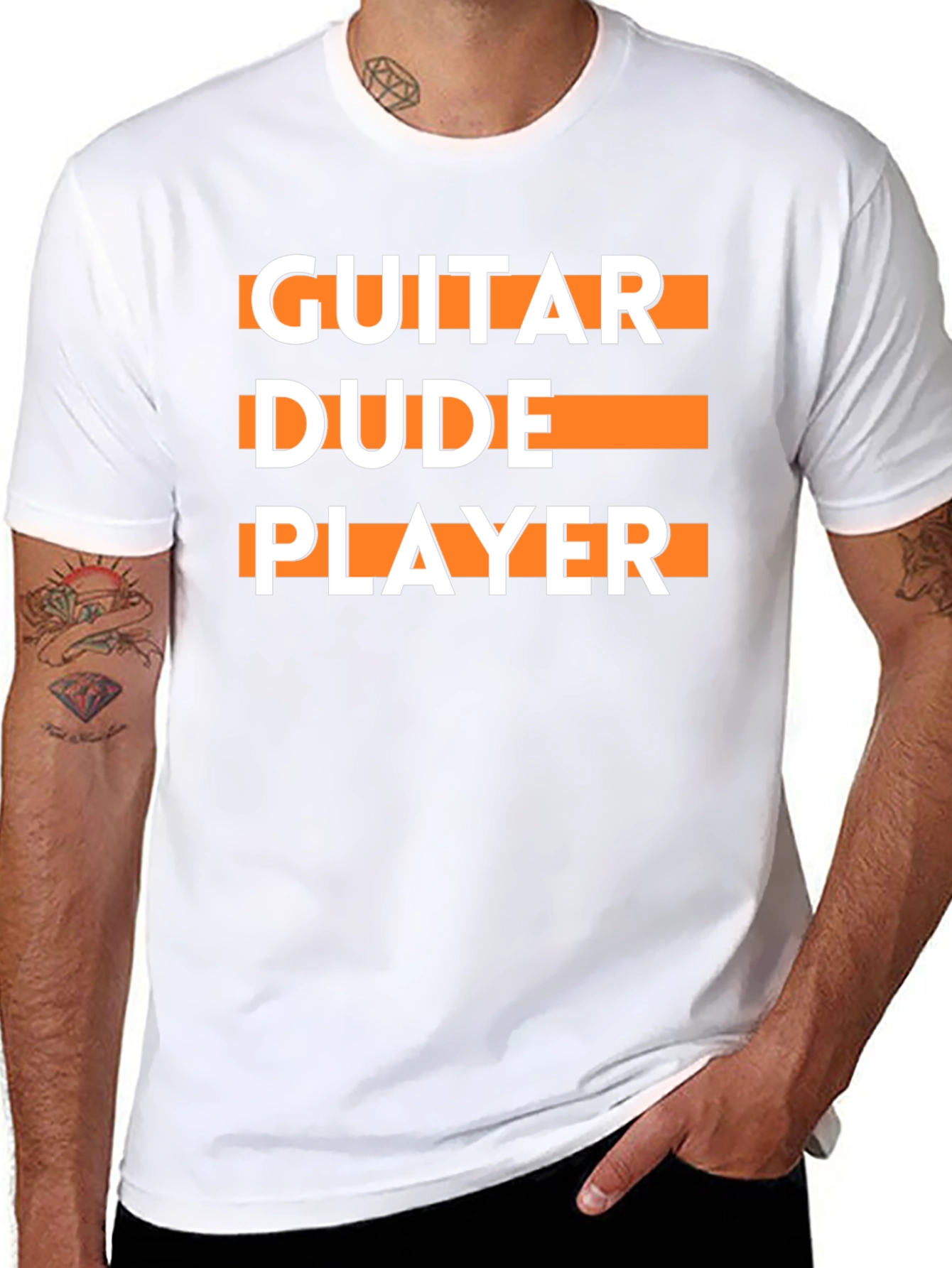 Guitar Dude Player Graphic Tee