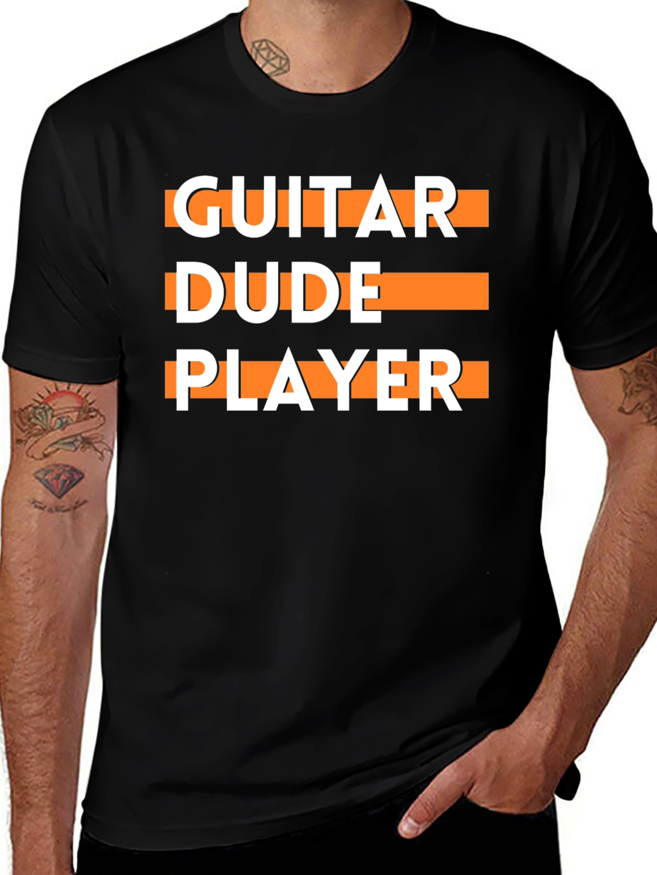 Guitar Dude Player Graphic Tee