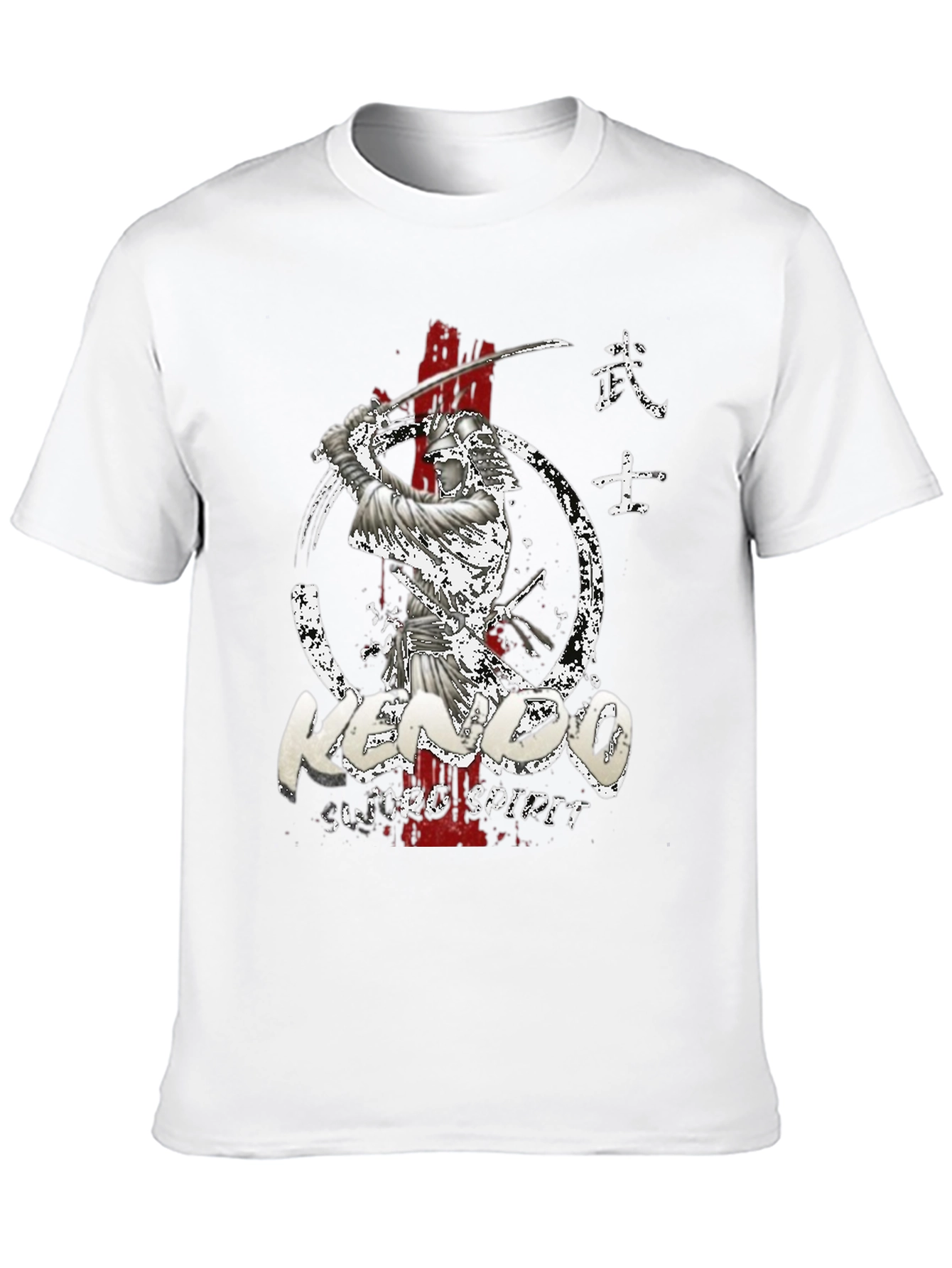Kendo Sword Spirit Graphic Tee - Black