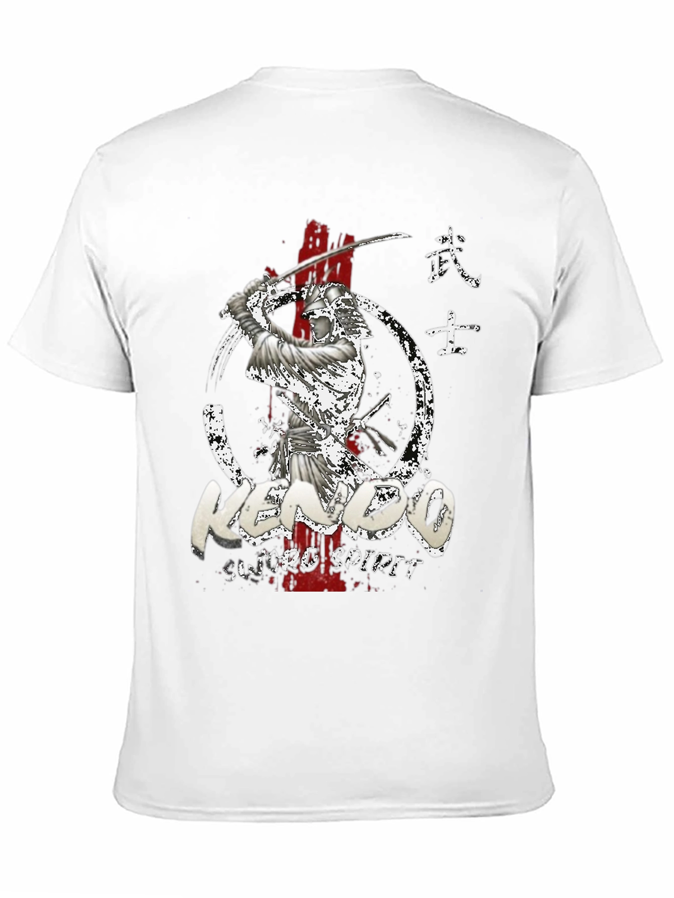 Kendo Sword Spirit Graphic Tee - Black