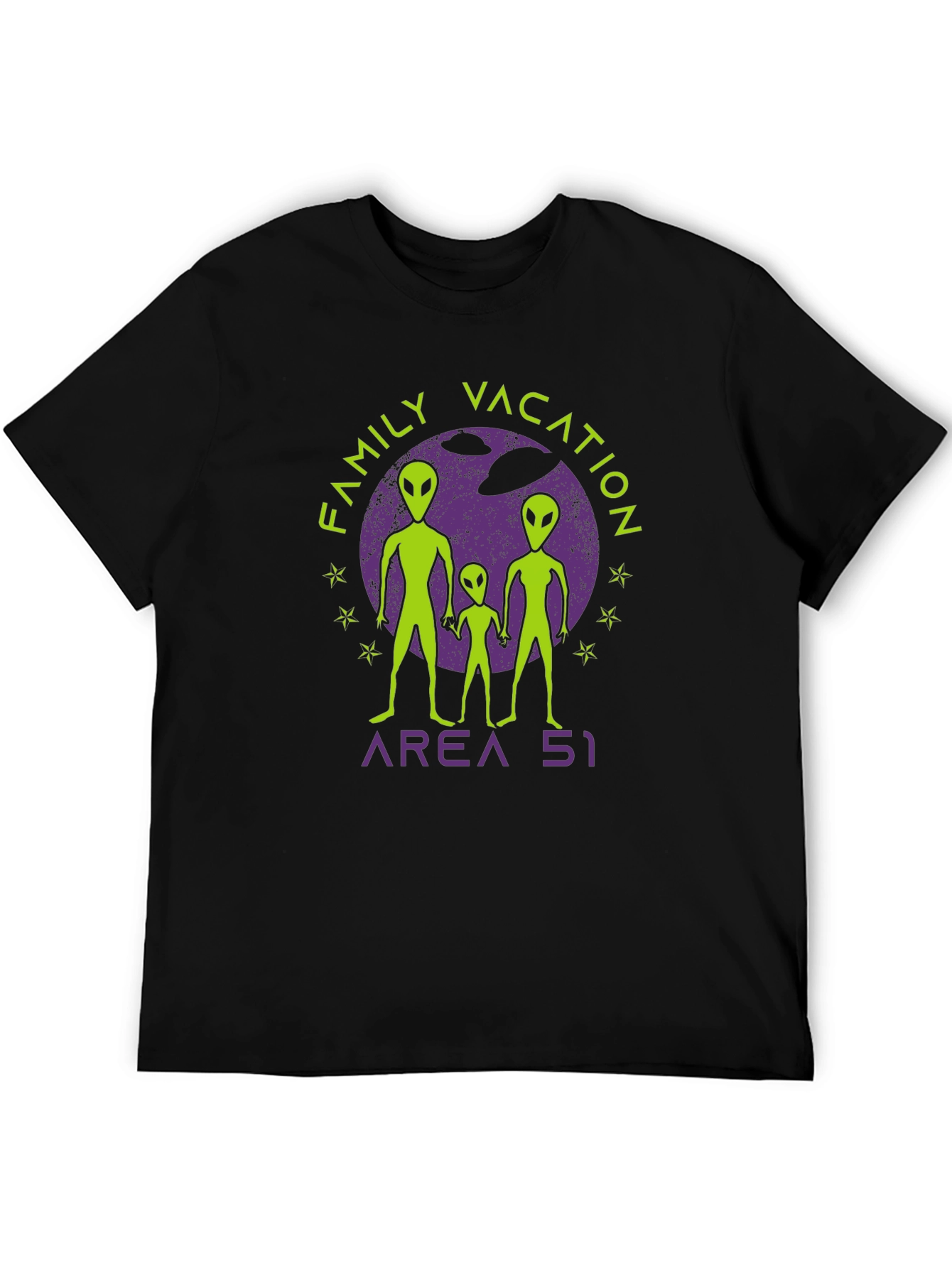 Area 51 Family Vacation T-Shirt - UFO Alien Tee
