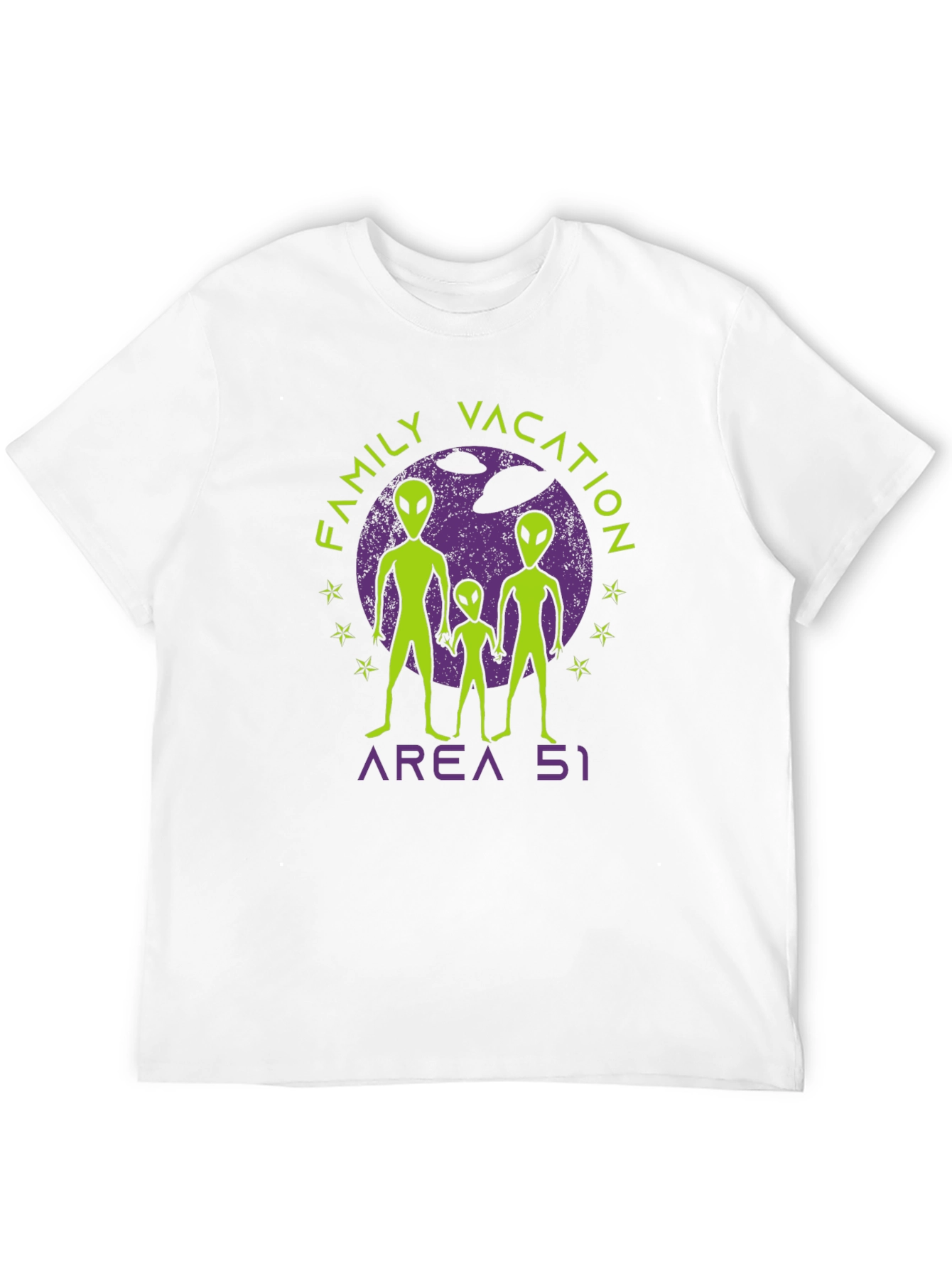 Area 51 Family Vacation T-Shirt - UFO Alien Tee