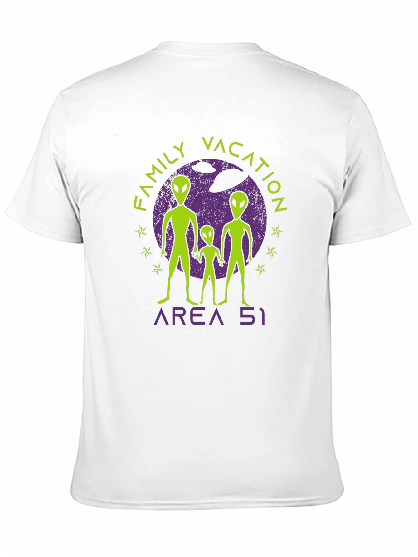Area 51 Family Vacation T-Shirt - UFO Alien Tee