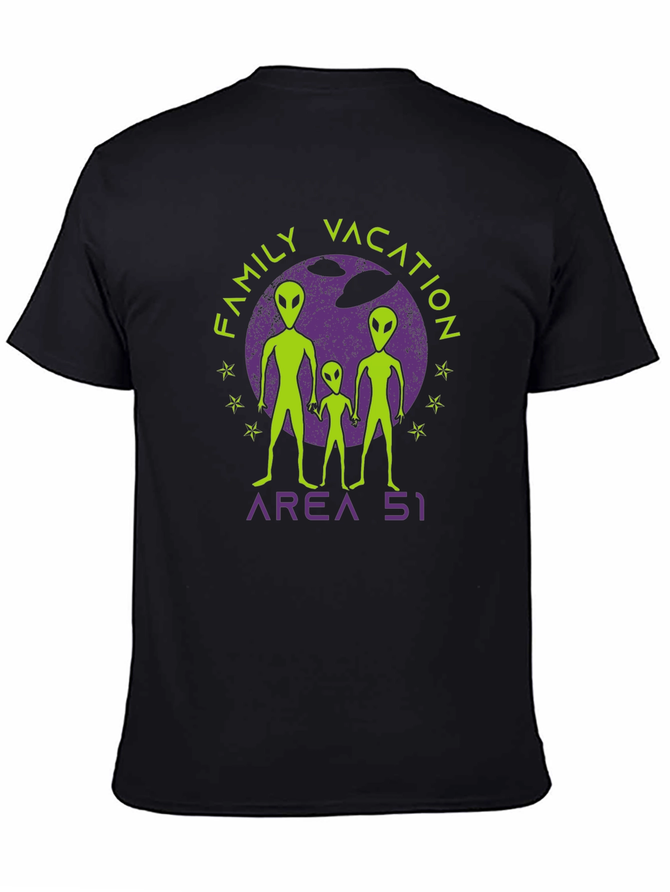Area 51 Family Vacation T-Shirt - UFO Alien Tee