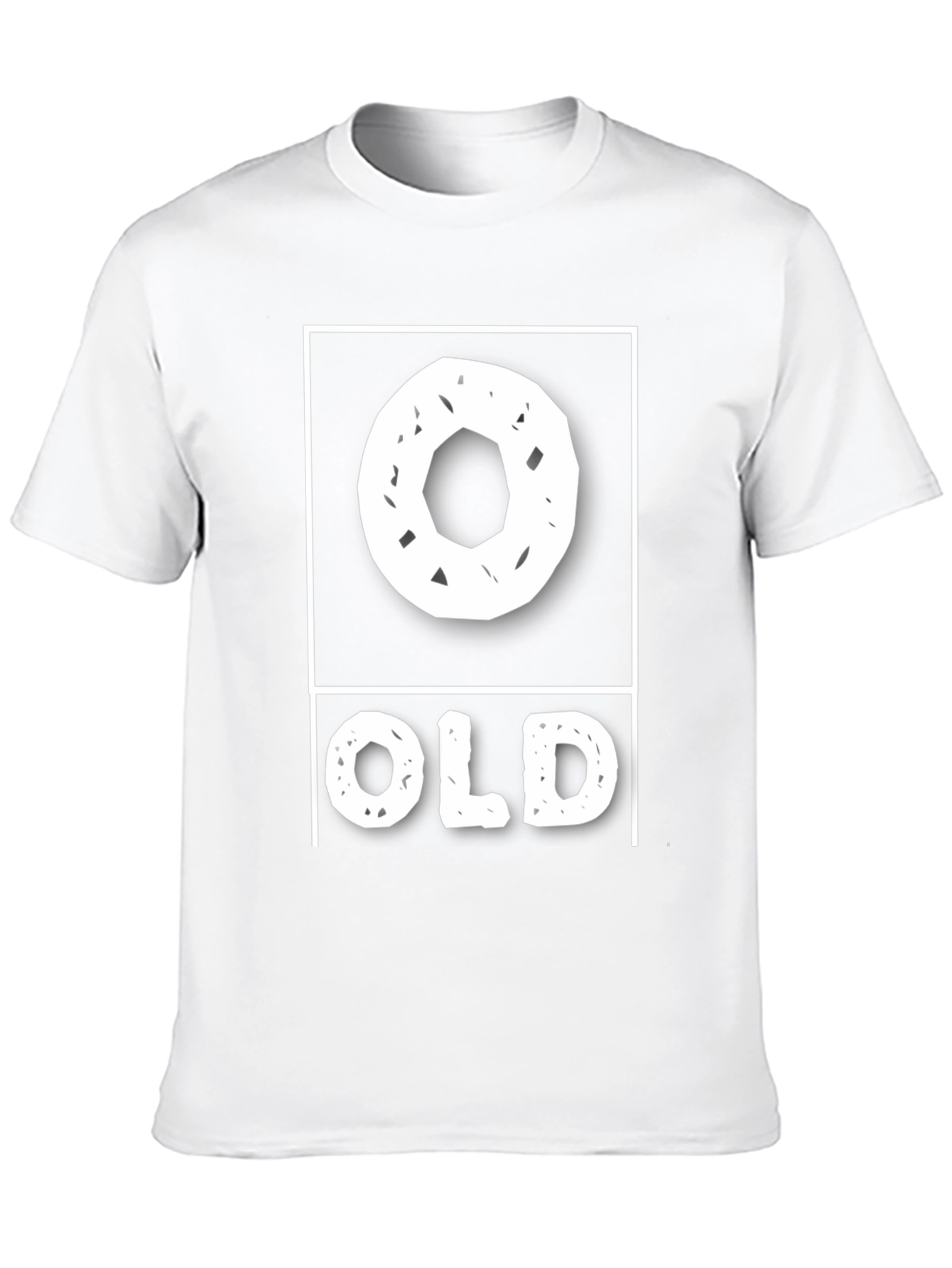 Funny O Old T-Shirt - Novelty Birthday Gift