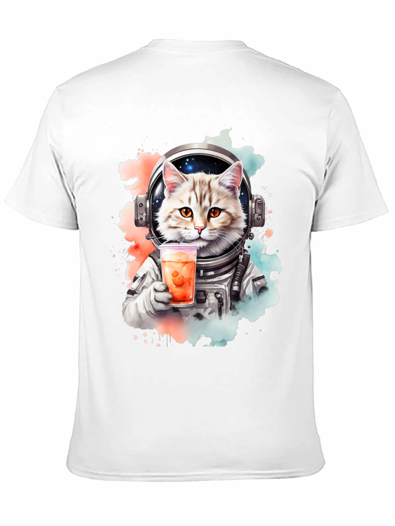 Cat Astronaut T-Shirt - Space Kitty Tee
