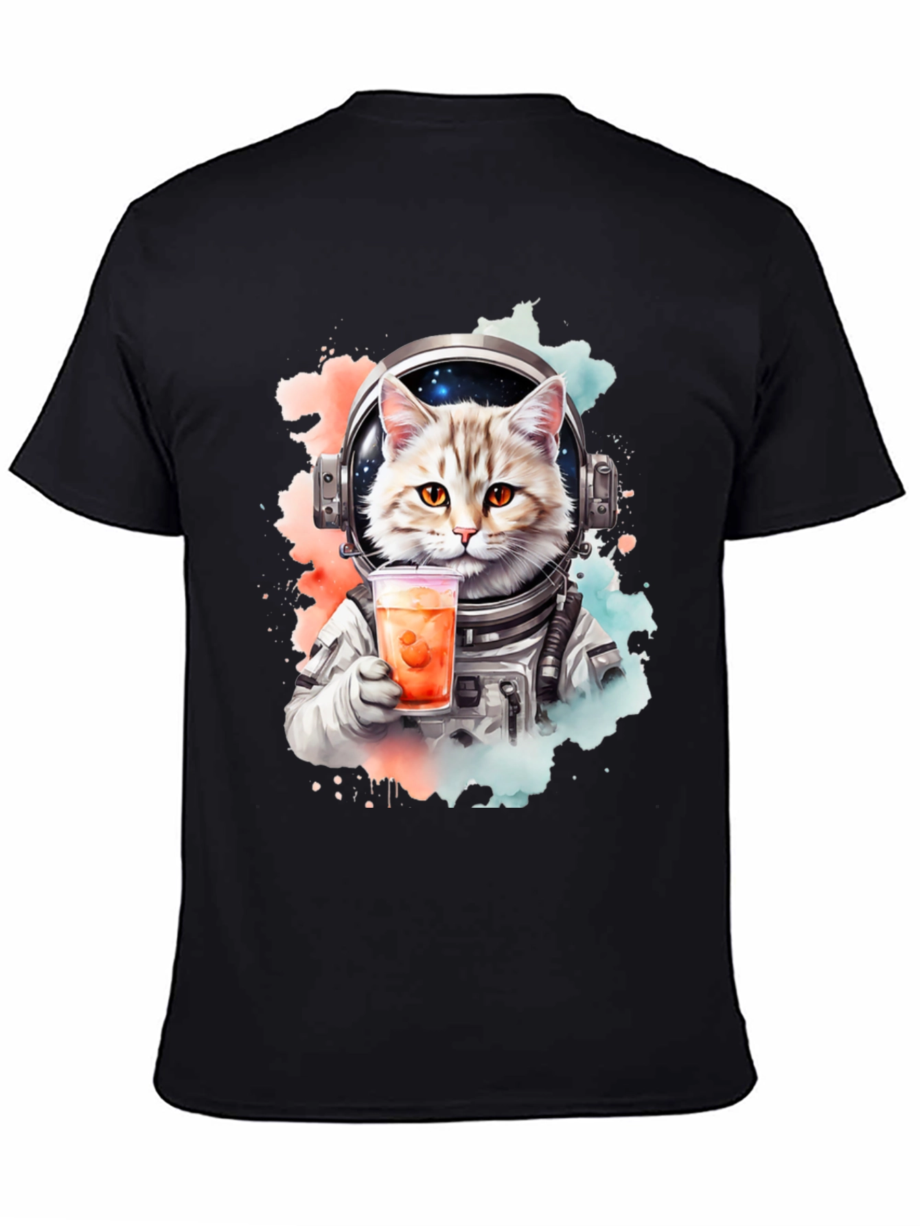 Cat Astronaut T-Shirt - Space Kitty Tee