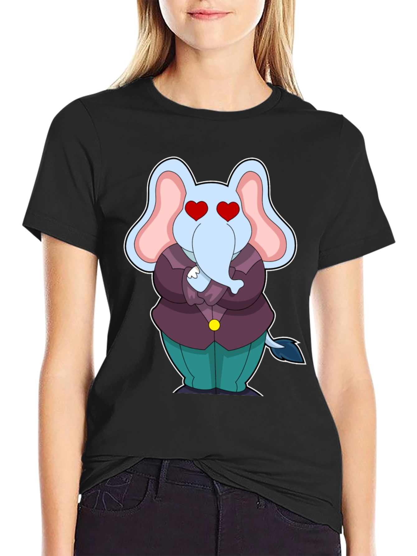 Cartoon Elephant T-Shirt