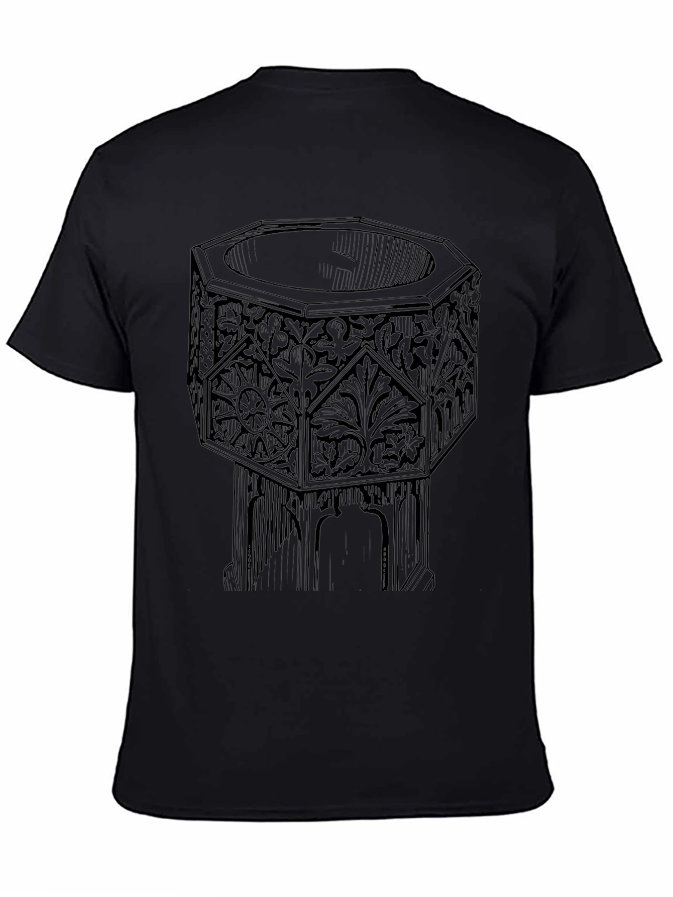 Ornate Font Graphic T-Shirt