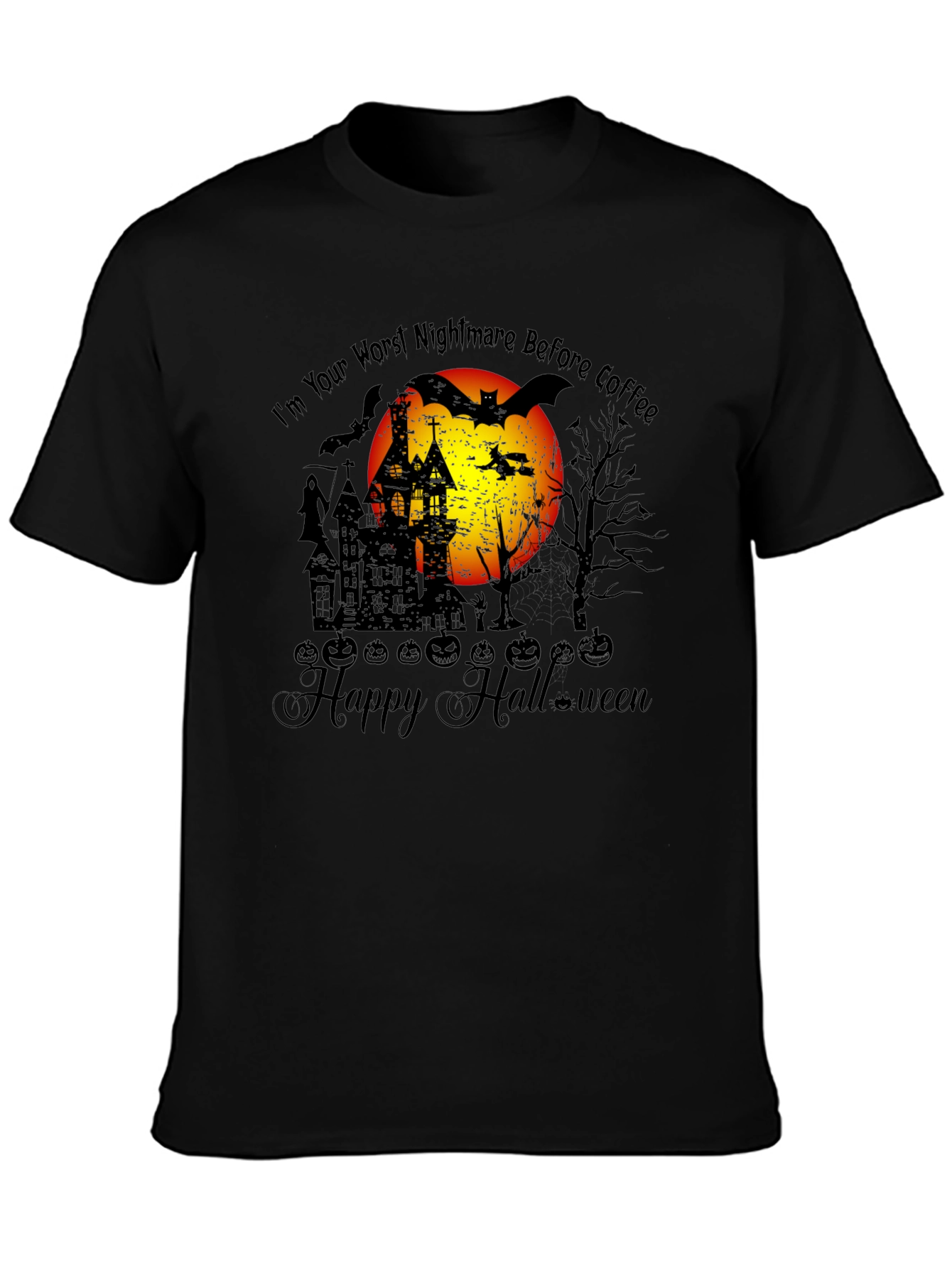 Halloween Nightmare Before Coffee T-Shirt