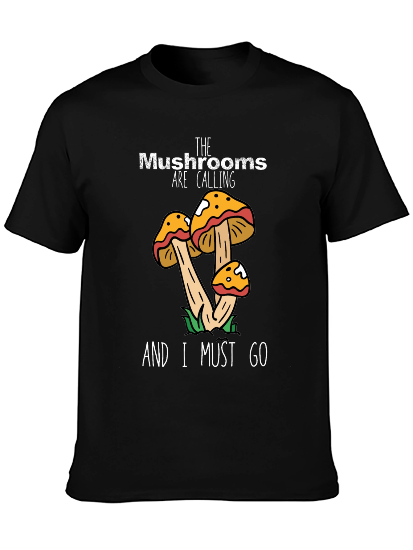 Mushroom Calling T-Shirt - Nature Lovers Tee