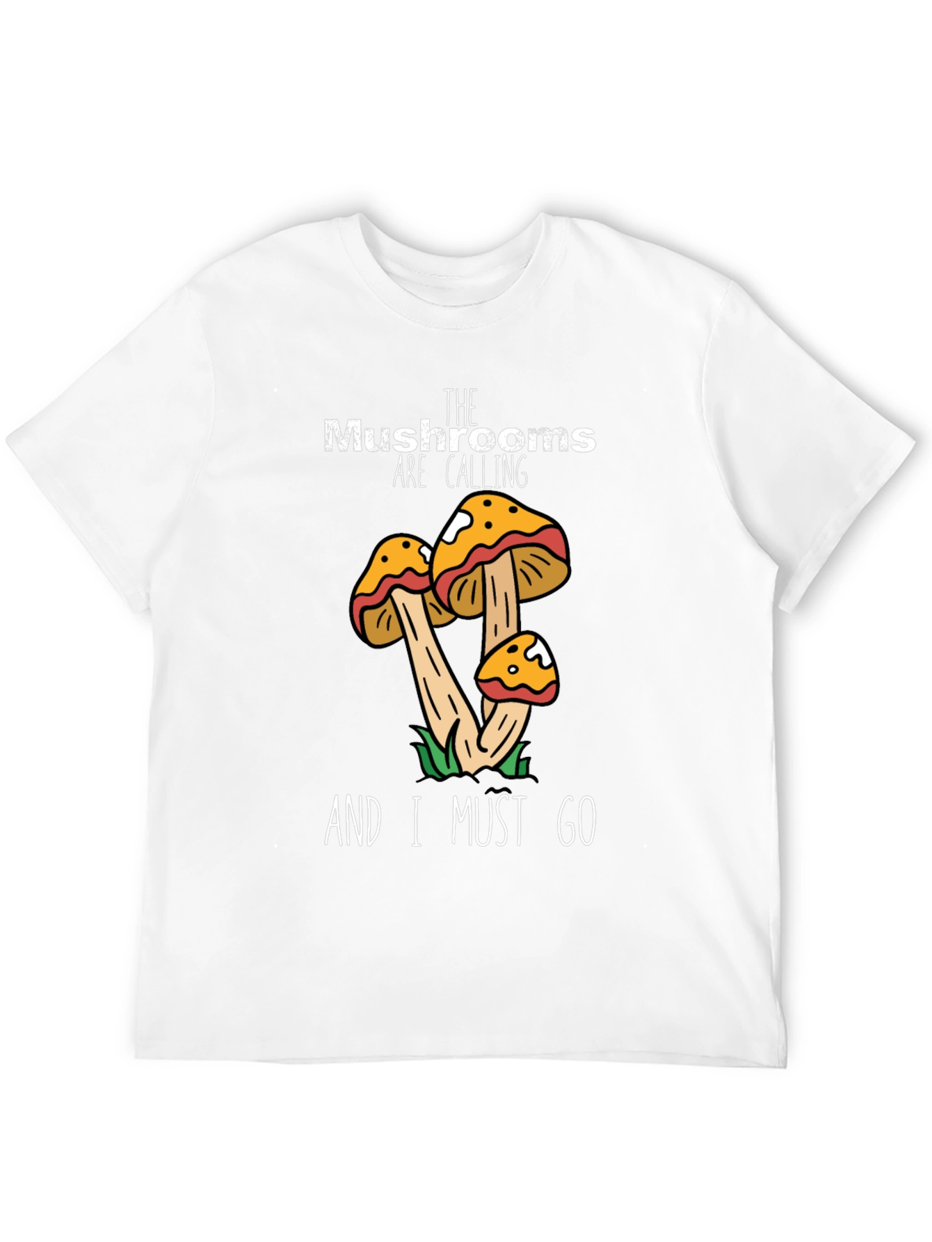 Mushroom Calling T-Shirt - Nature Lovers Tee