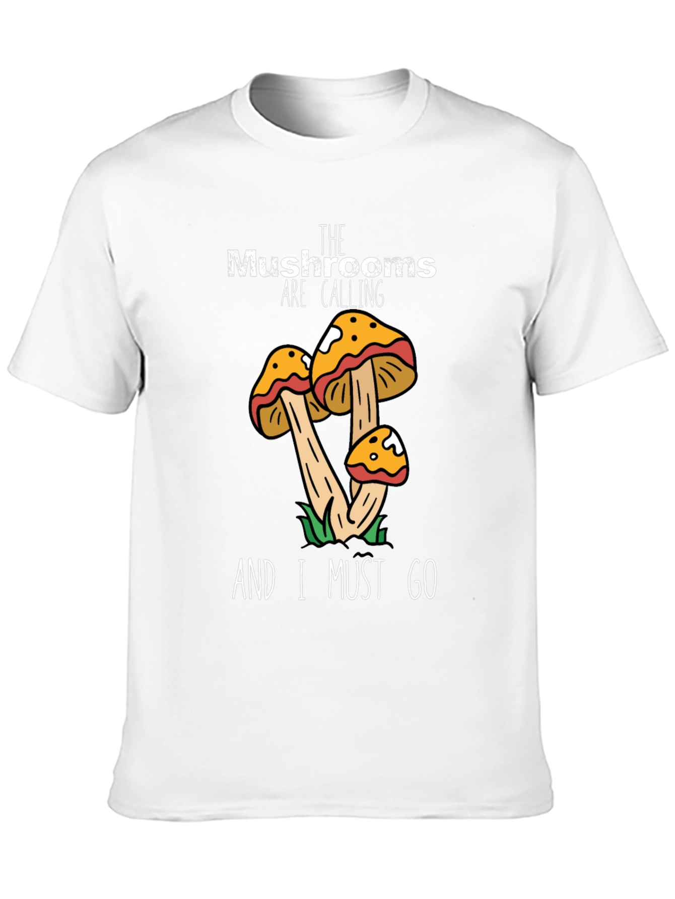 Mushroom Calling T-Shirt - Nature Lovers Tee