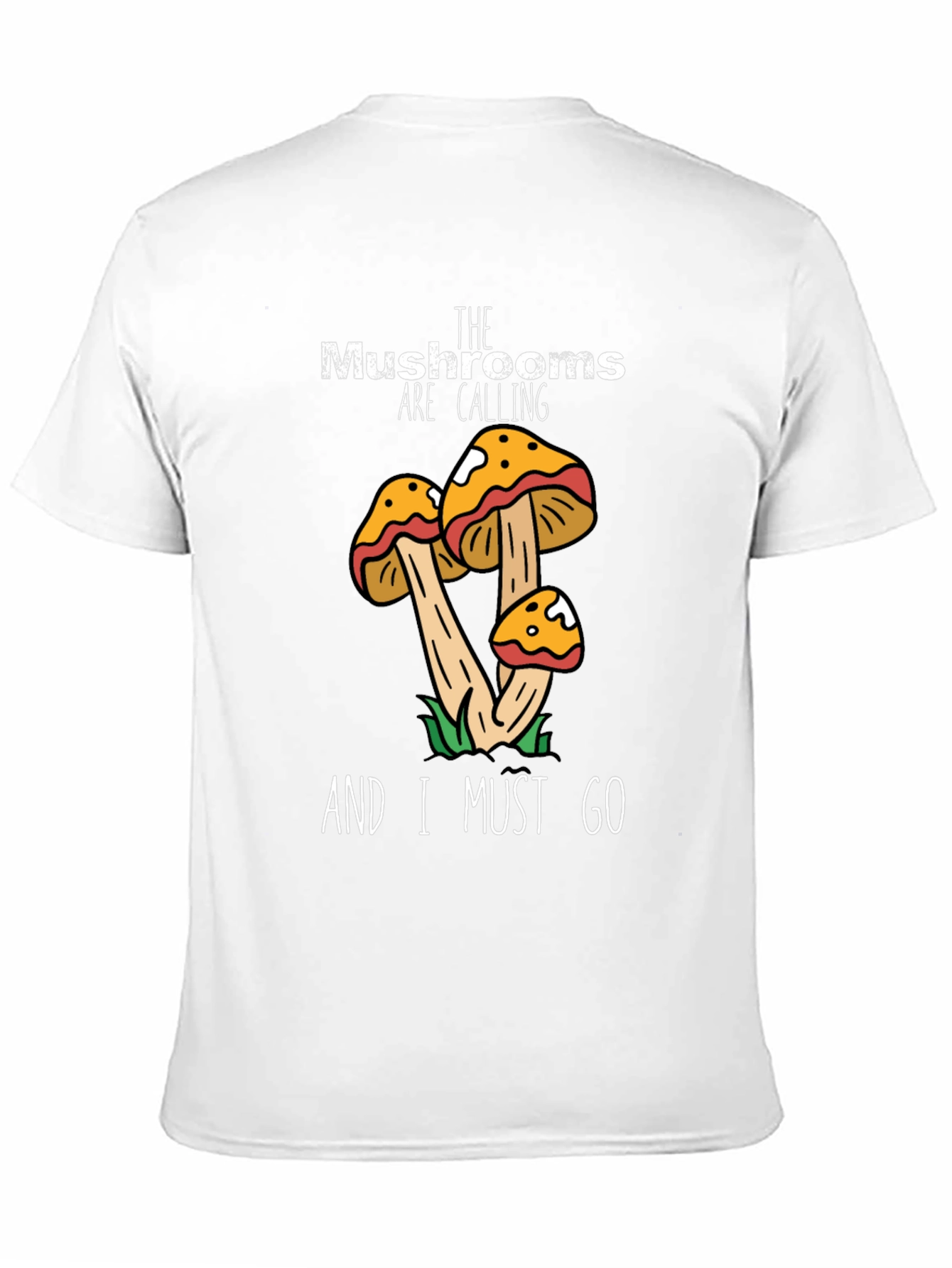 Mushroom Calling T-Shirt - Nature Lovers Tee