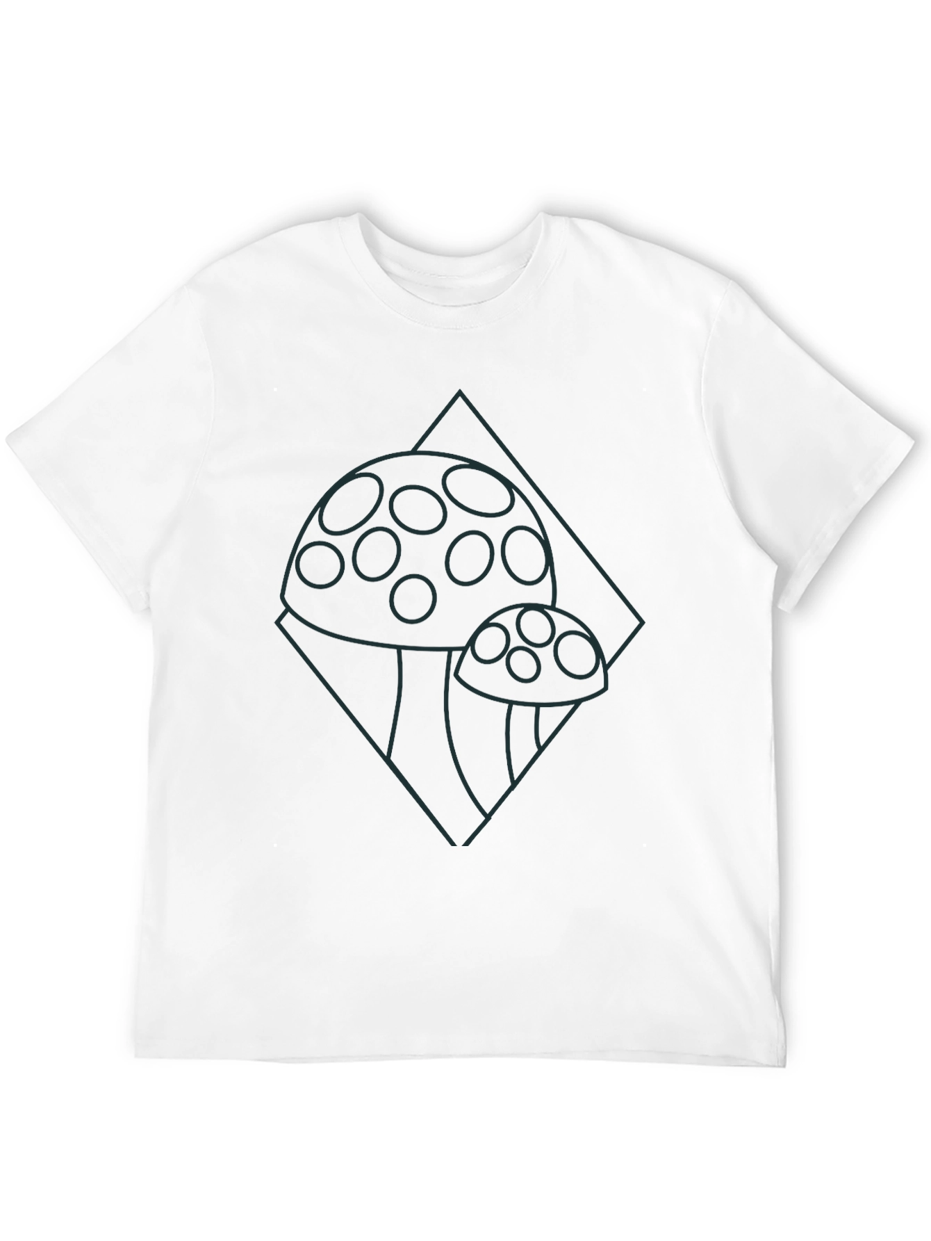 Mushroom Graphic Tee - Funky Nature Lovers Shirt