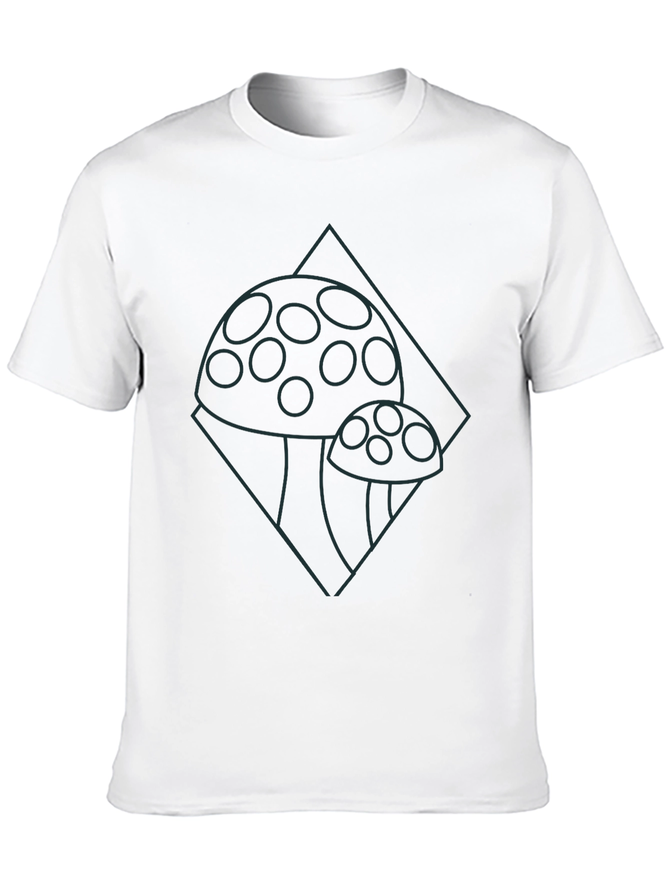 Mushroom Graphic Tee - Funky Nature Lovers Shirt