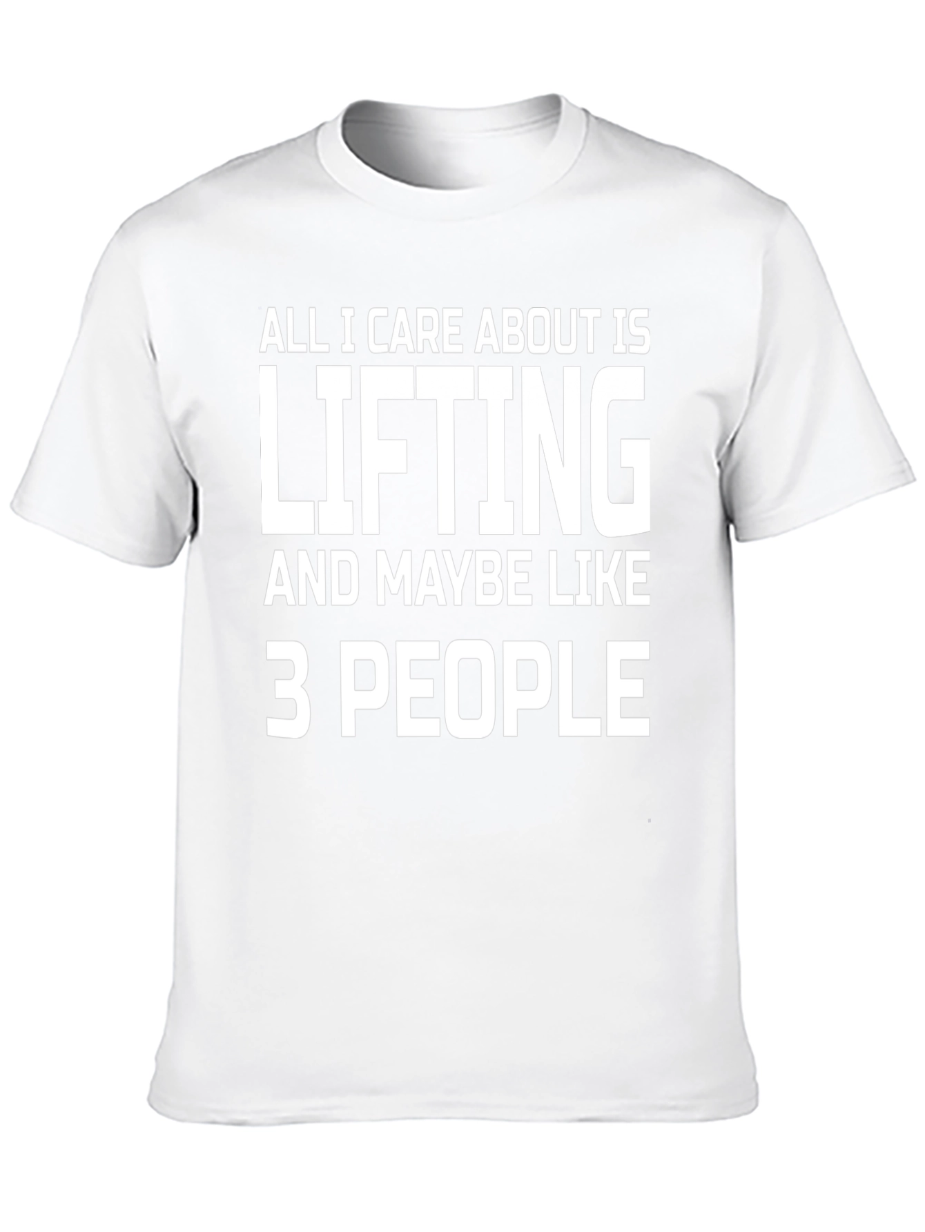 Lifting & 3 People Funny T-Shirt