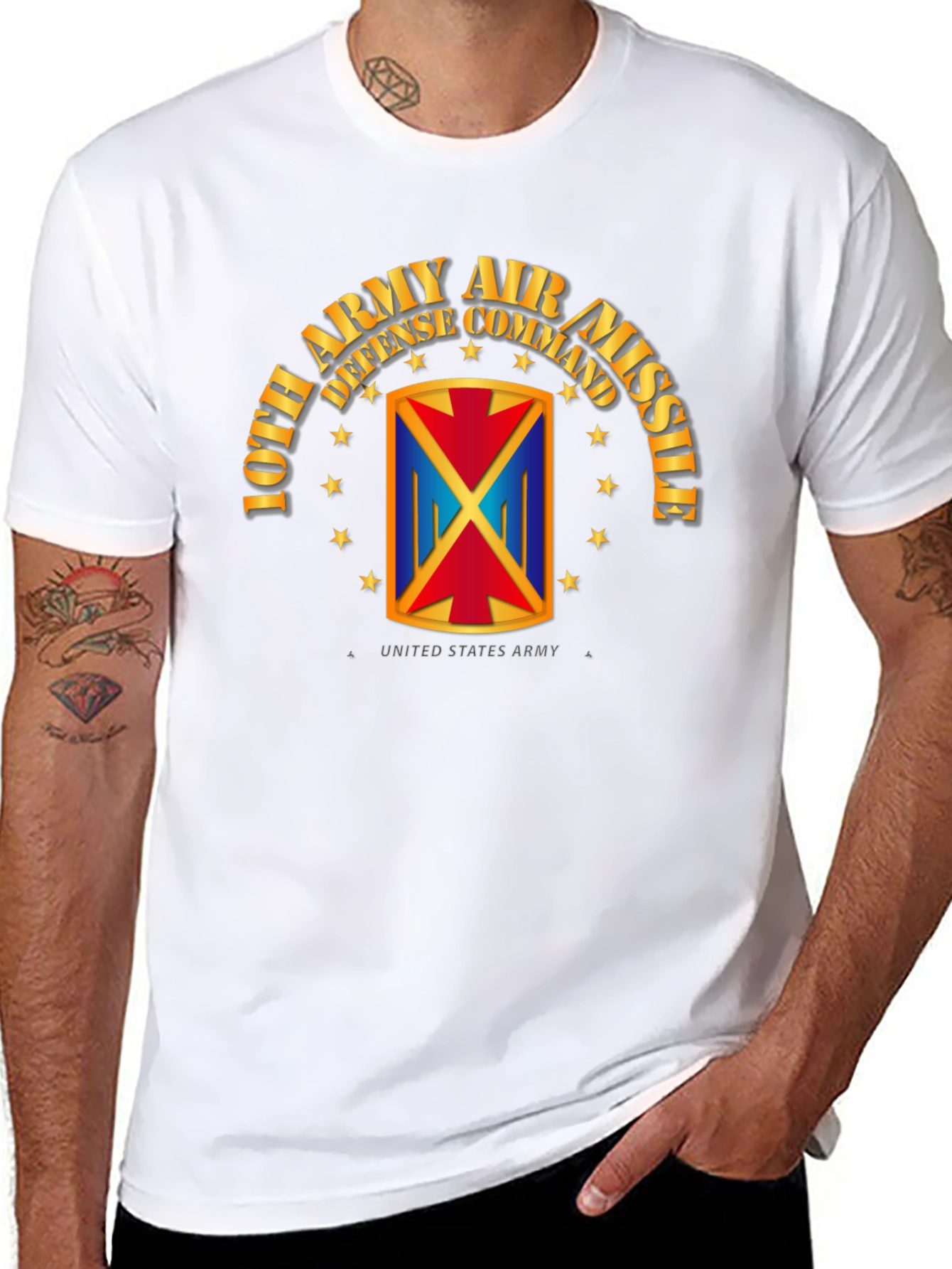 10th Army Air Missile Defense Command Graphic Tee