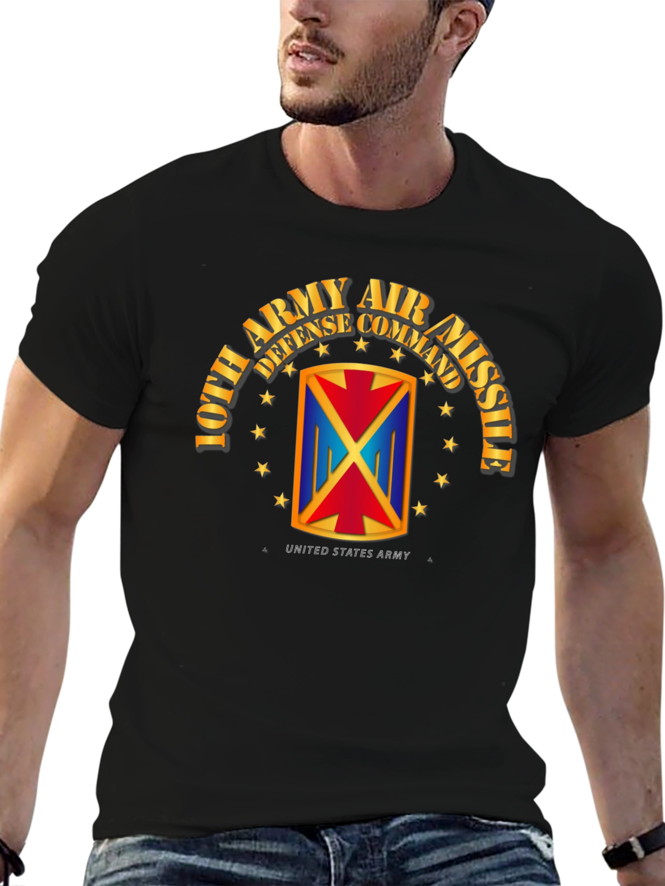 10th Army Air Missile Defense Command Graphic Tee