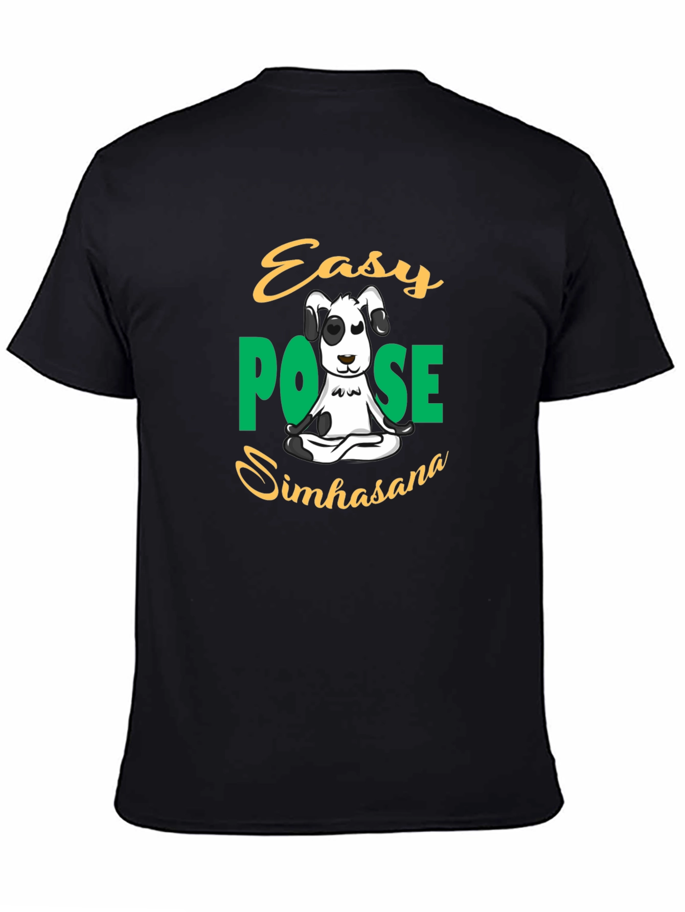 Easy Pose Simhasana Dog T-Shirt