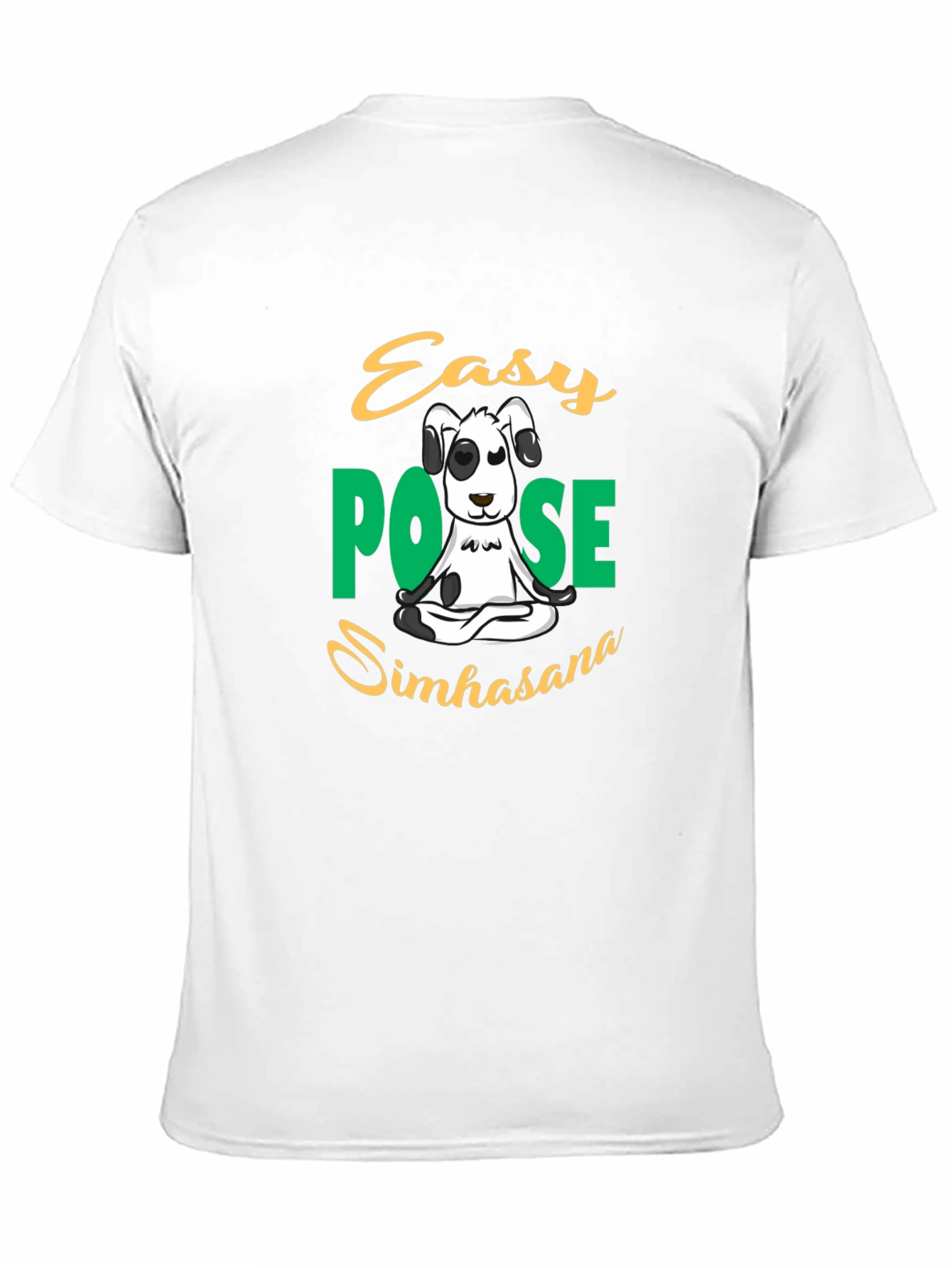 Easy Pose Simhasana Dog T-Shirt
