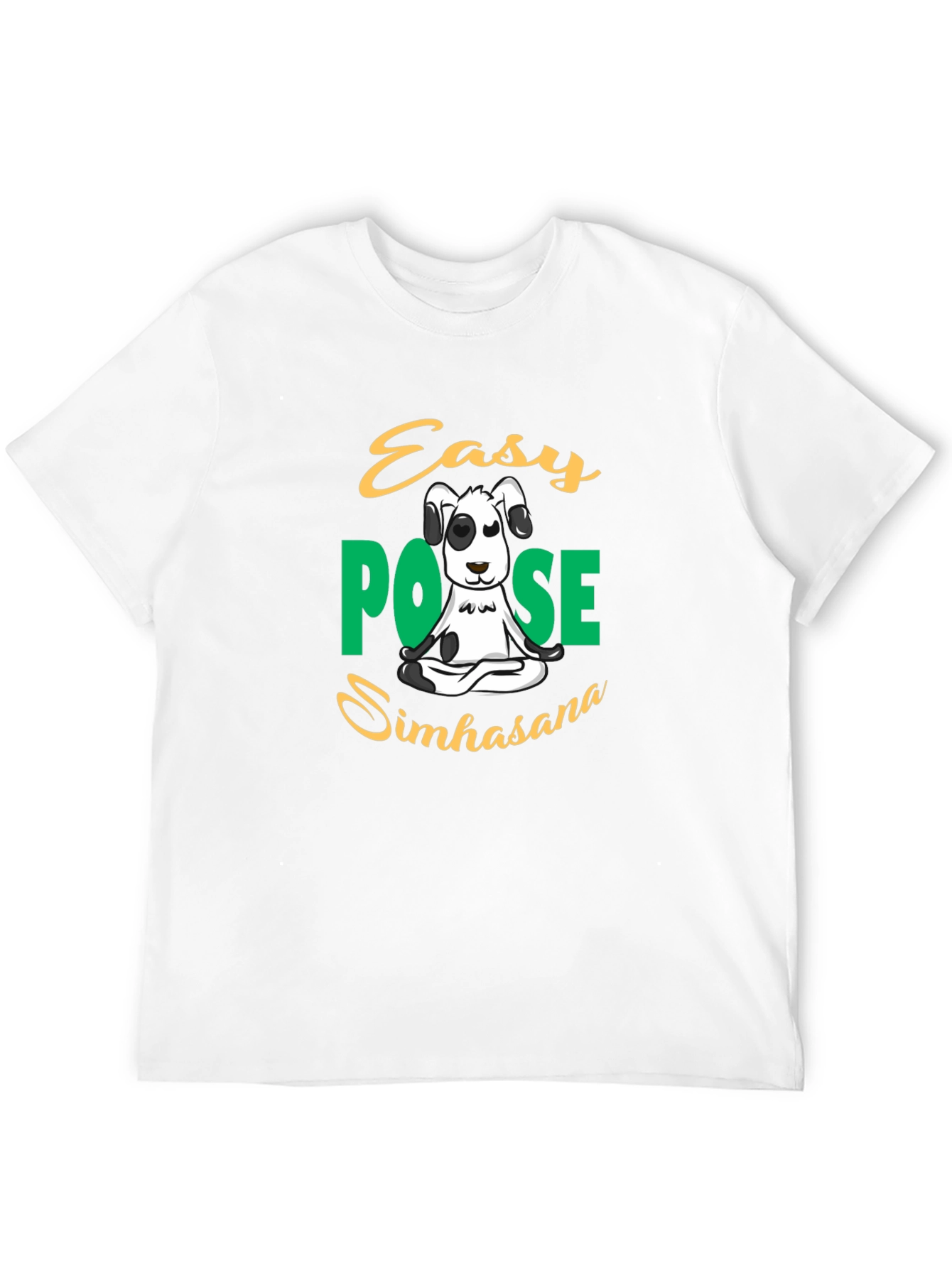 Easy Pose Simhasana Dog T-Shirt