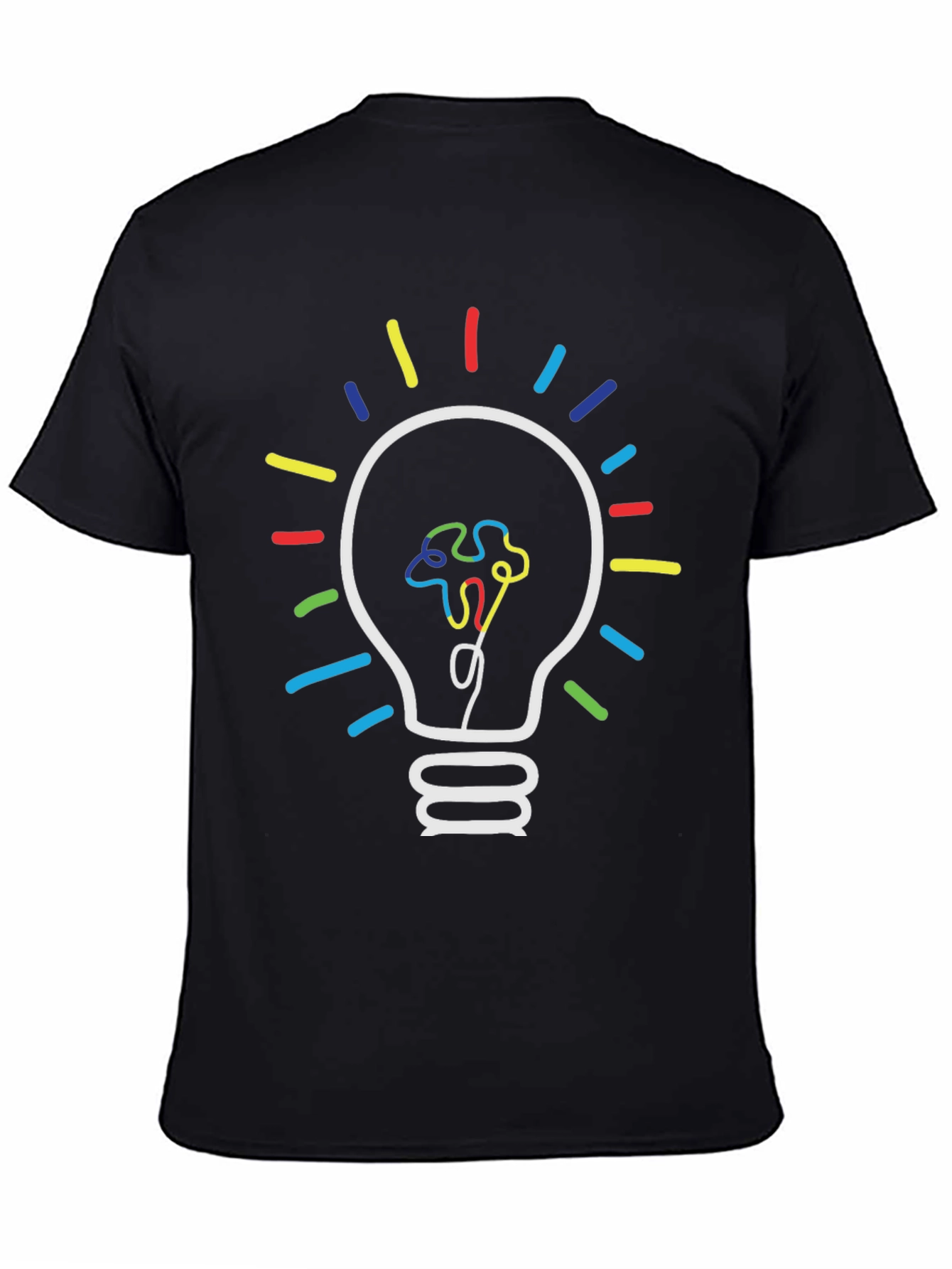 Autism Awareness Light Bulb Graphic Tee