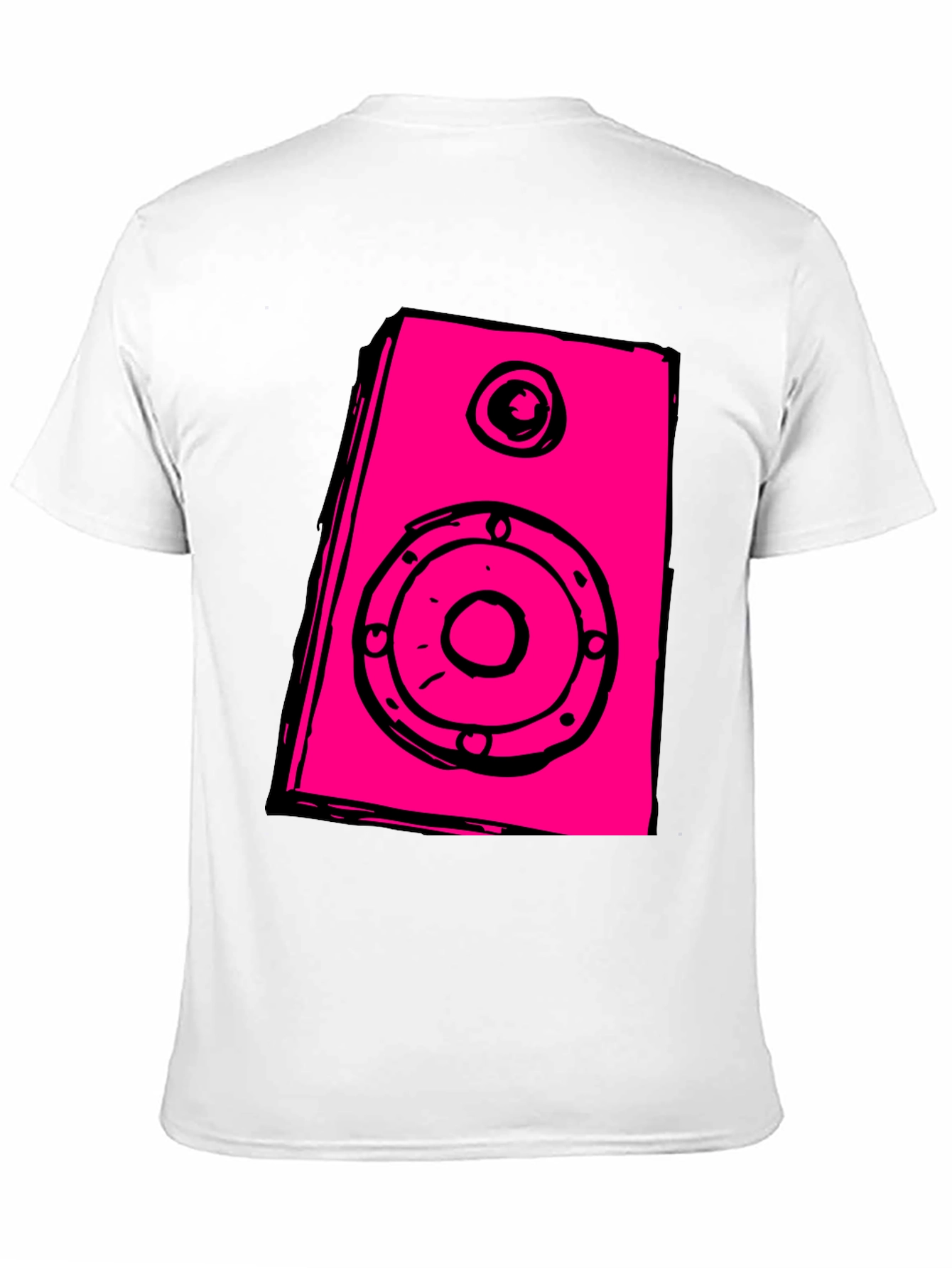 Speaker Graphic Black T-Shirt