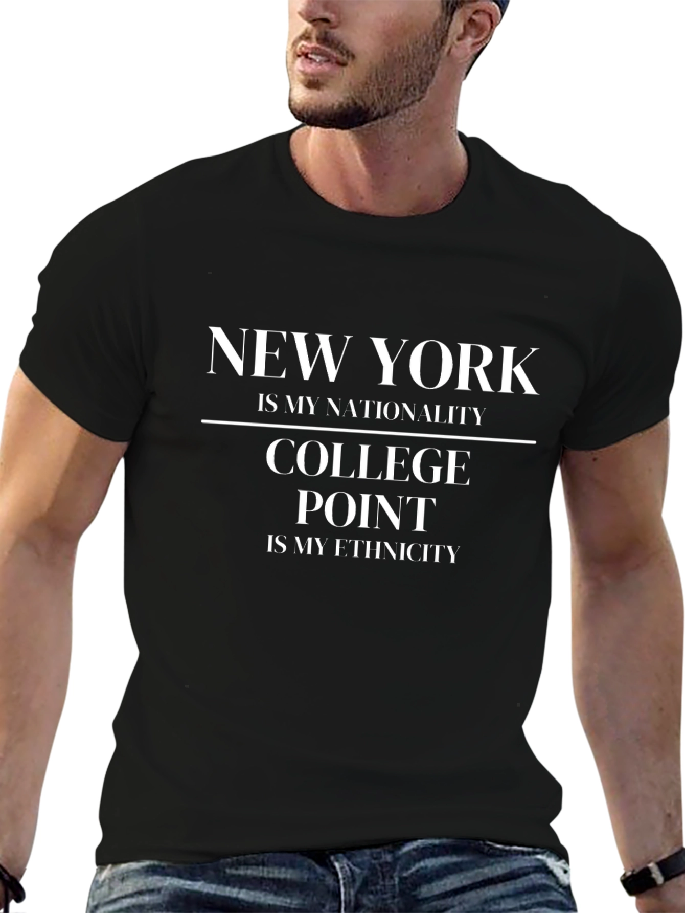 New York Nationality College Point Ethnicity T-Shirt