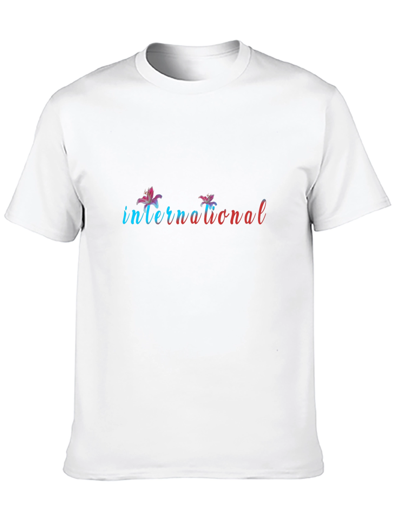 International Graphic Black T-Shirt