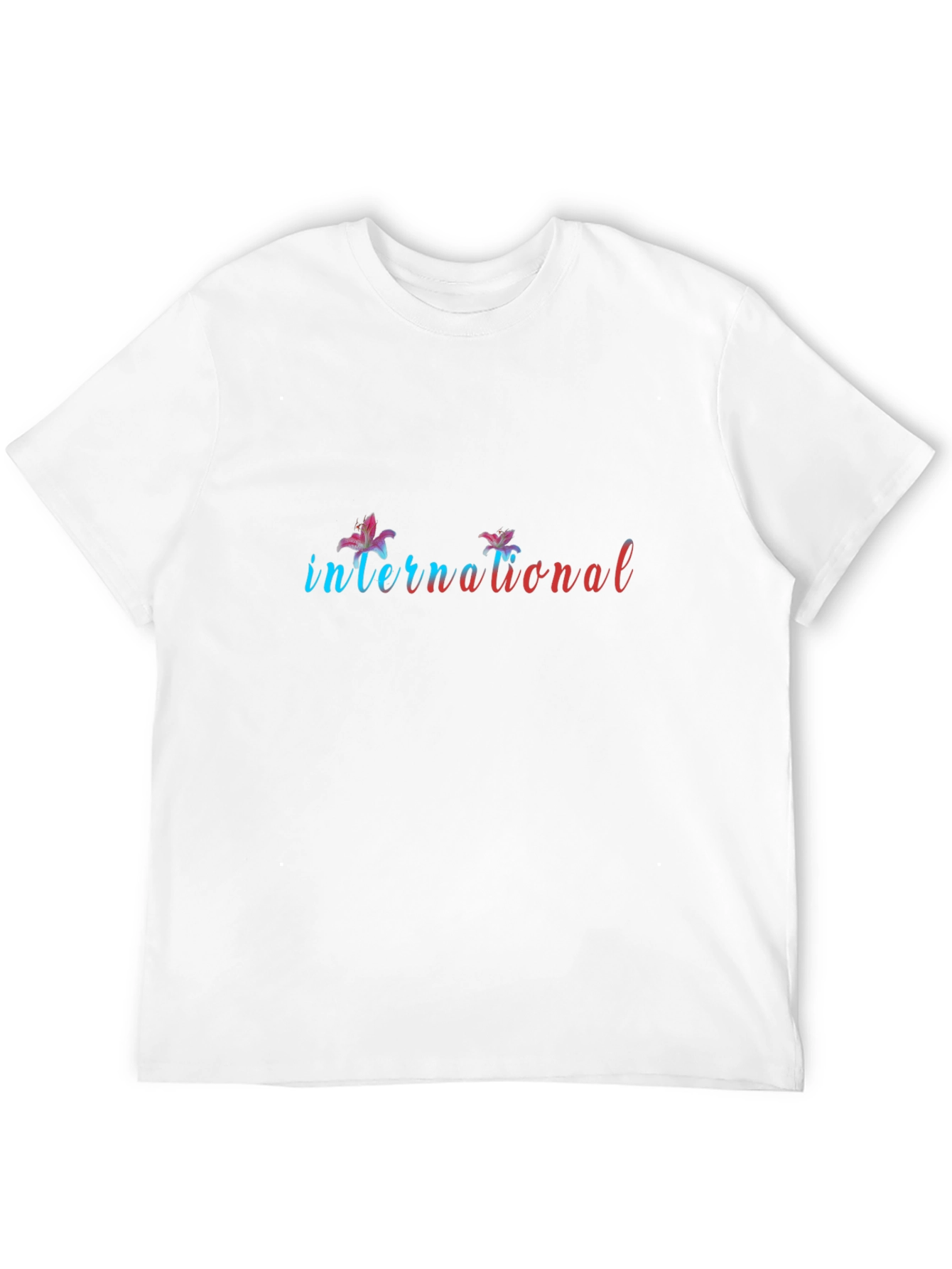 International Graphic Black T-Shirt