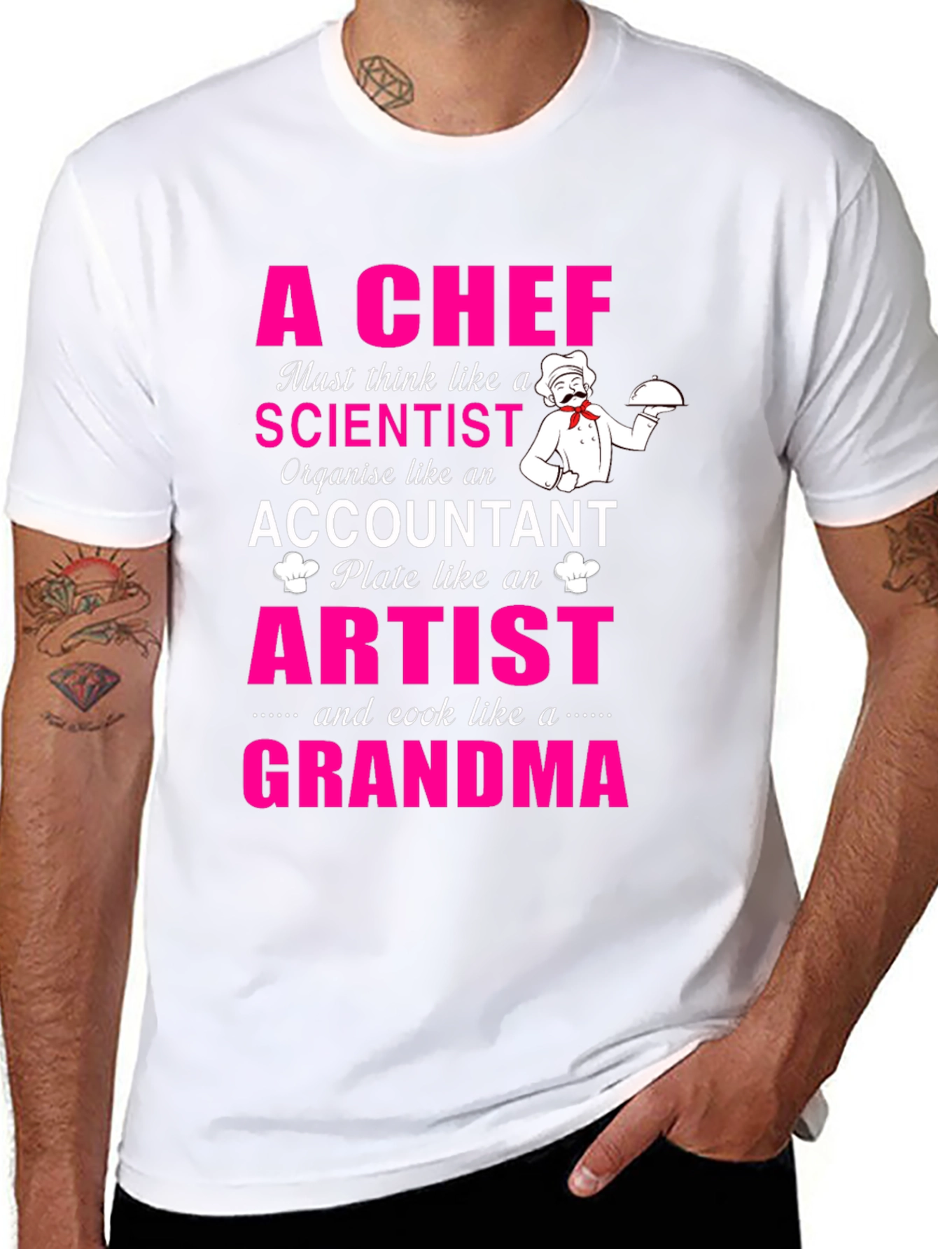 A Chef T-Shirt - Grandma Cooking