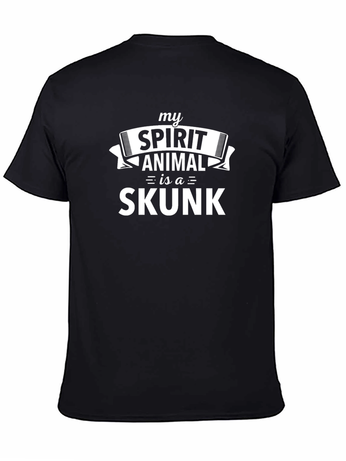 My Spirit Animal is a Skunk Novelty T-Shirt