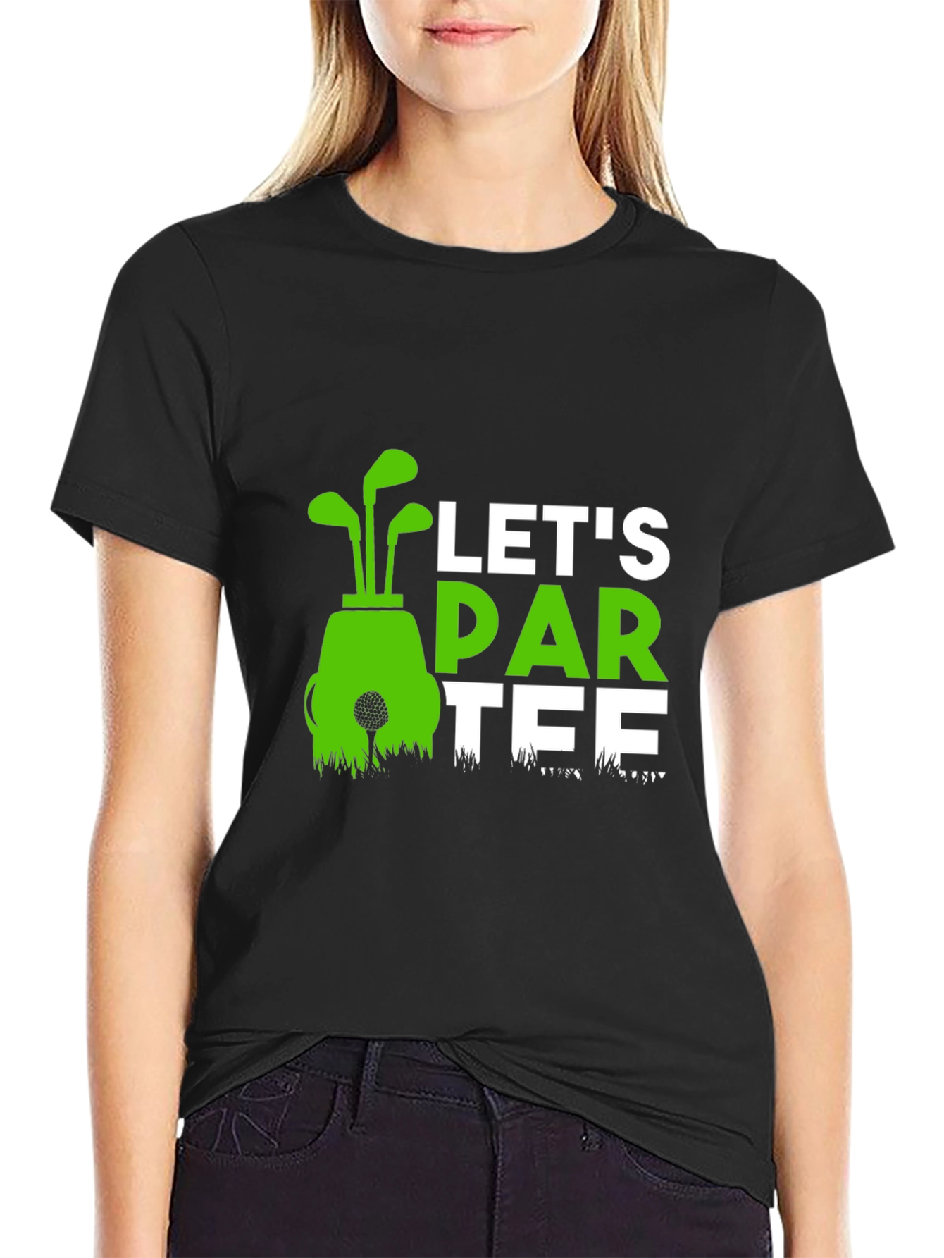 Lets Par-Tee Golf Graphic T-Shirt