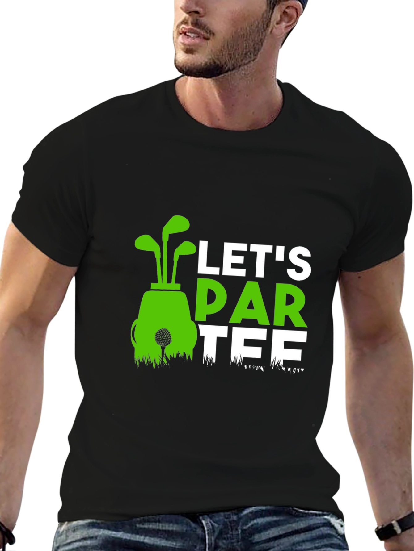 Lets Par-Tee Golf Graphic T-Shirt