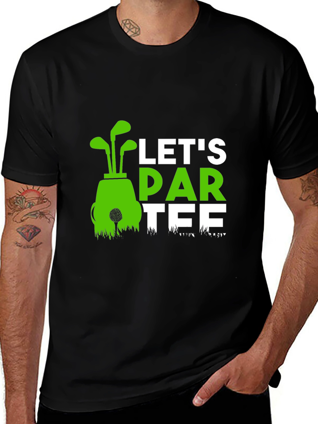 Lets Par-Tee Golf Graphic T-Shirt