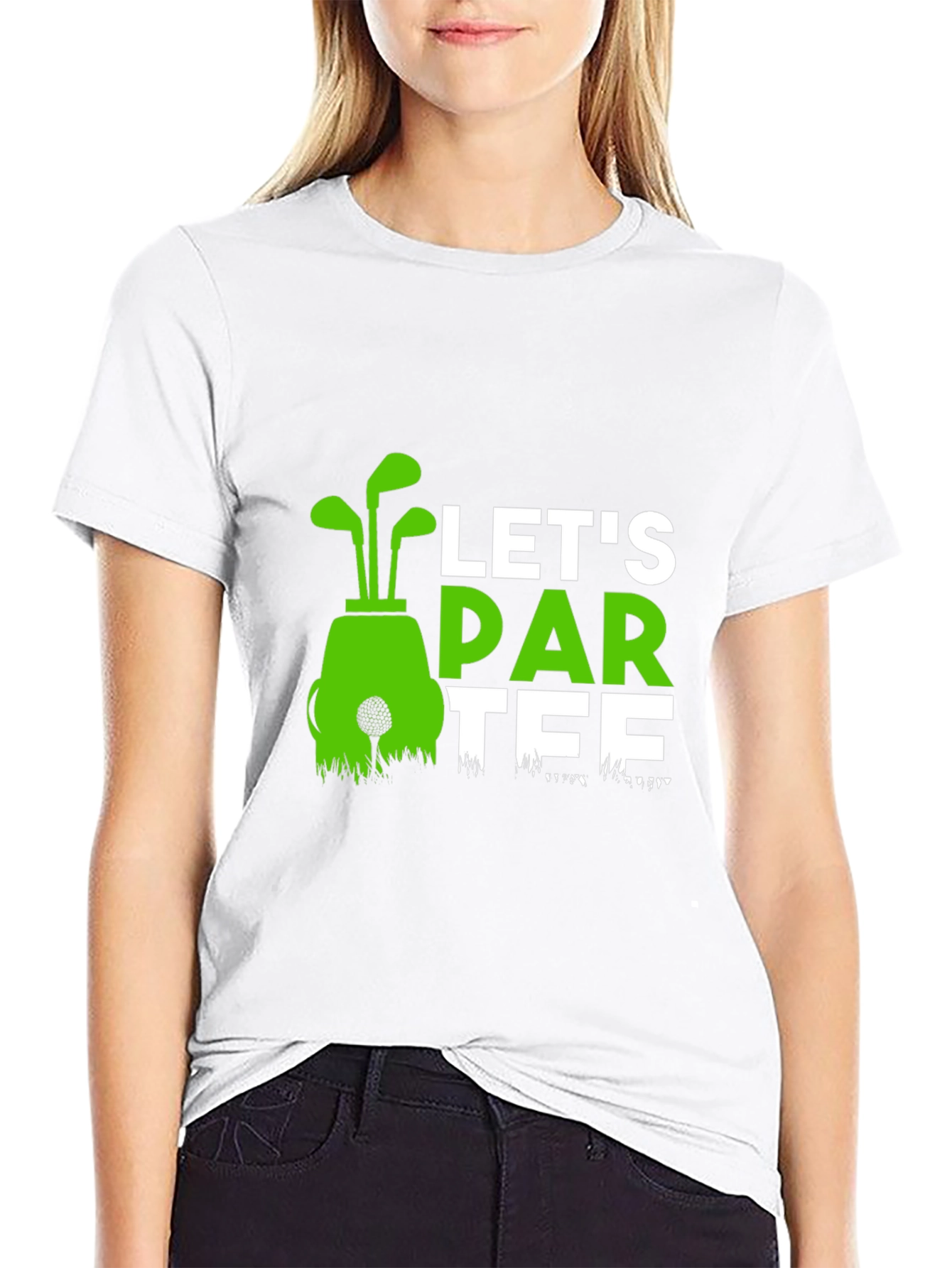 Lets Par-Tee Golf Graphic T-Shirt