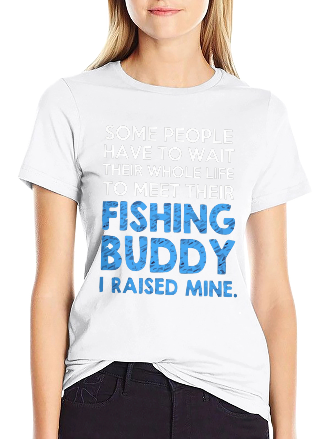 Fishing Buddy Raised Mine T-Shirt