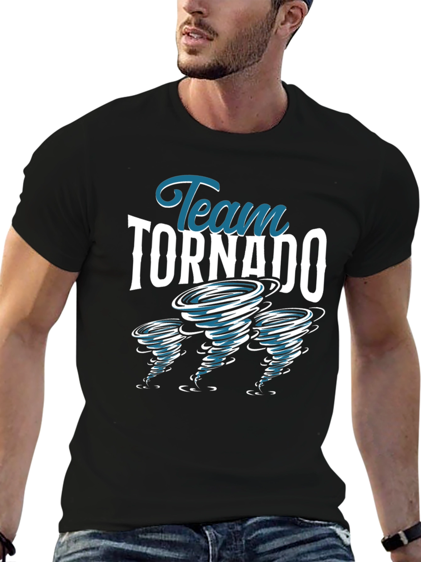 Team Tornado Graphic Tee - Stylish Cotton T-Shirt
