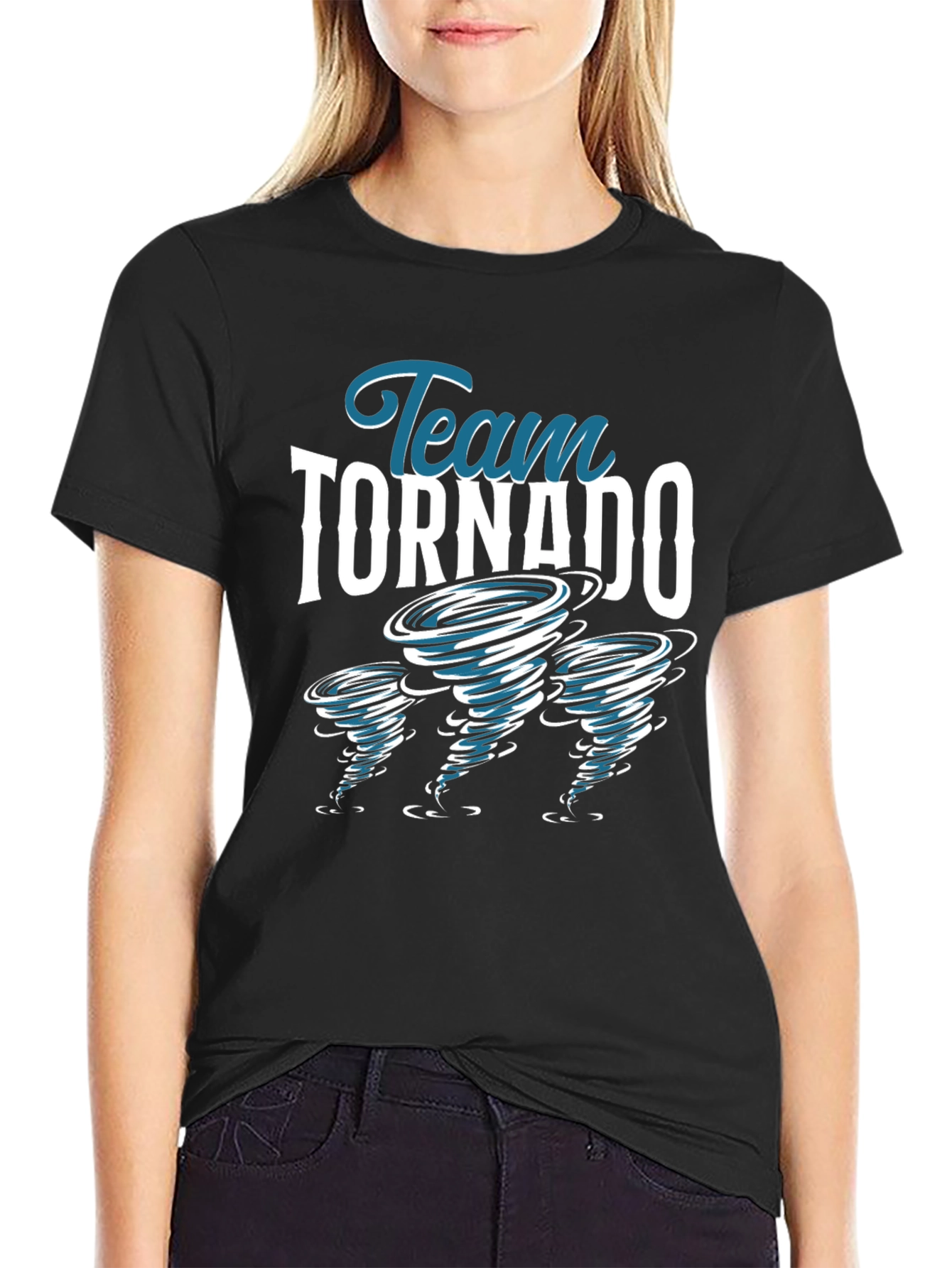 Team Tornado Graphic Tee - Stylish Cotton T-Shirt