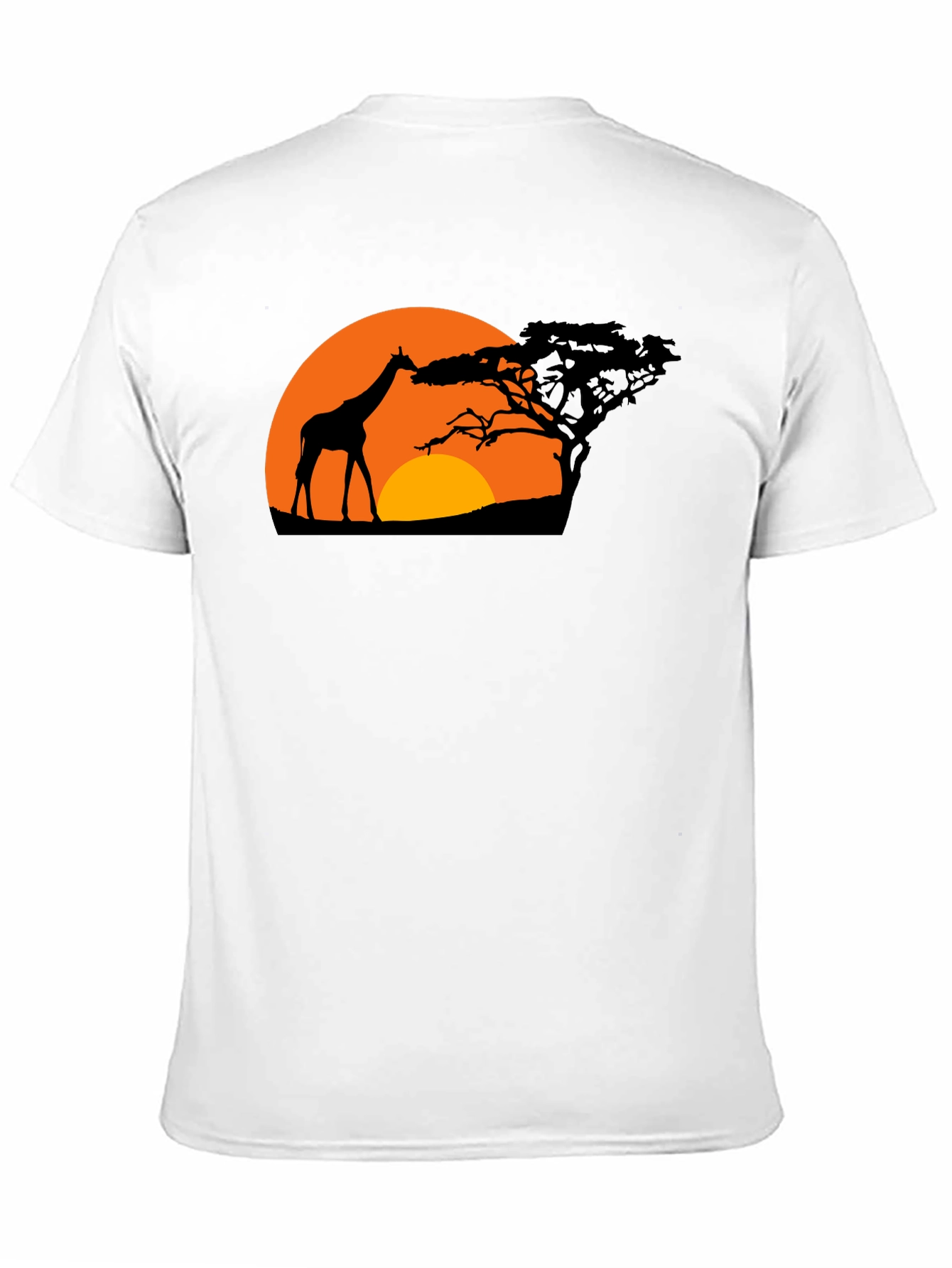 Savanna Sunset Black Graphic Tee