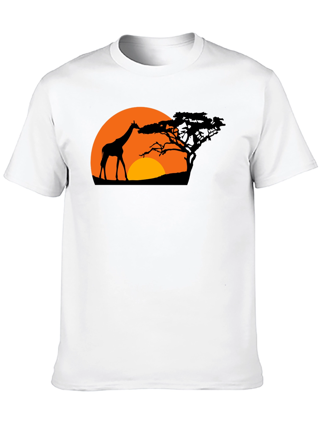 Savanna Sunset Black Graphic Tee