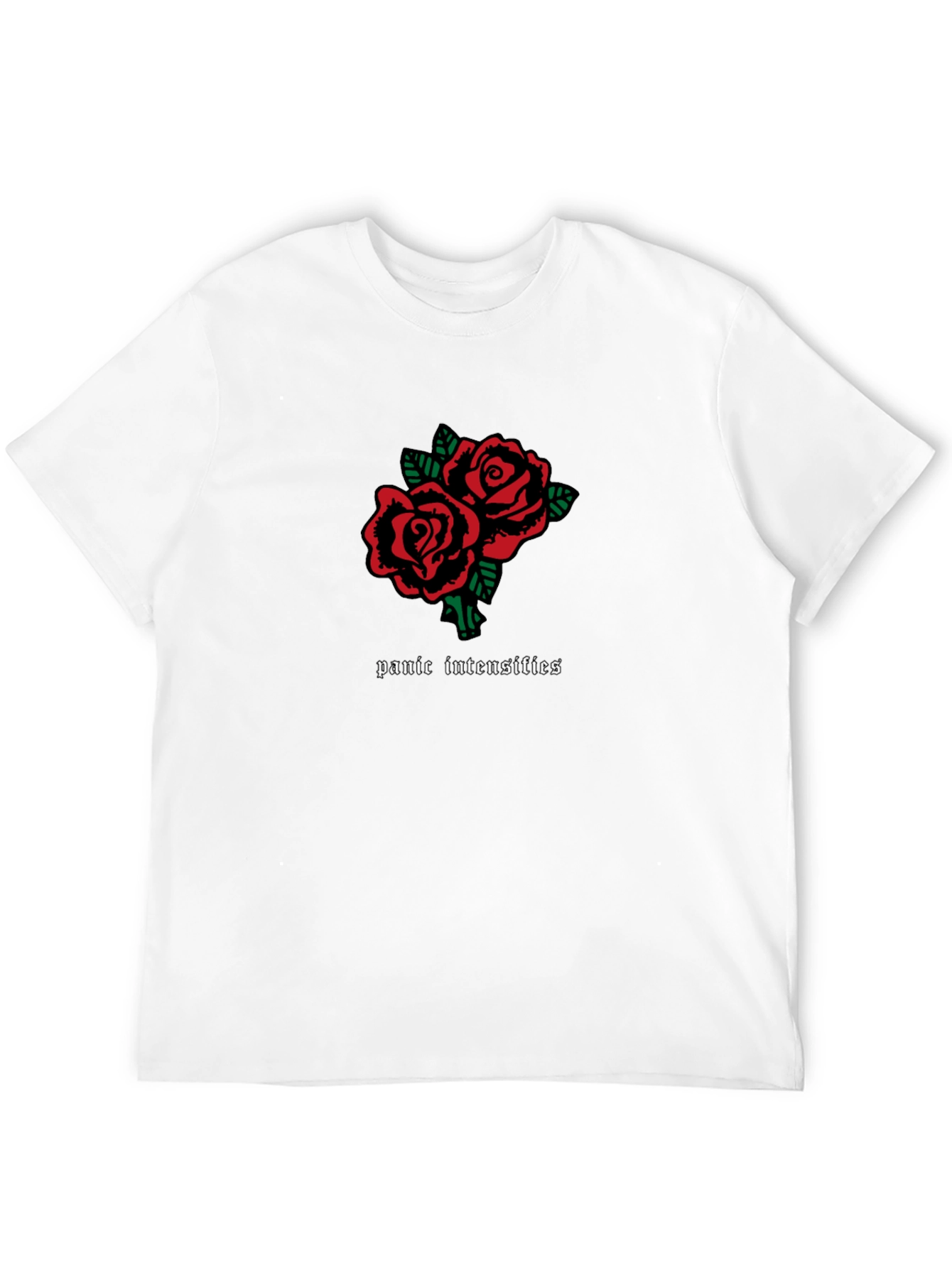 Panic Intensifies Roses Graphic Tee