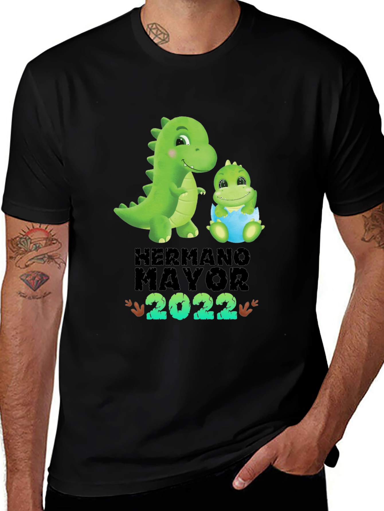 Dinosaur Hermano Mayor 2022 T-Shirt