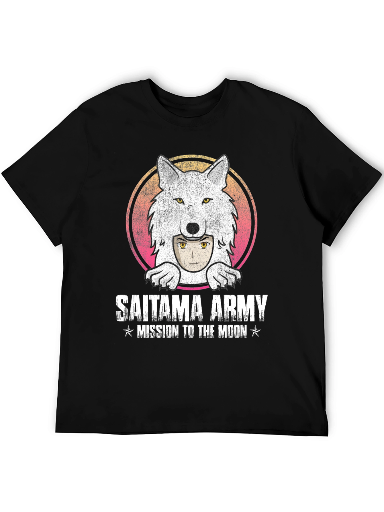Saitama Army Mission To The Moon Graphic Tee