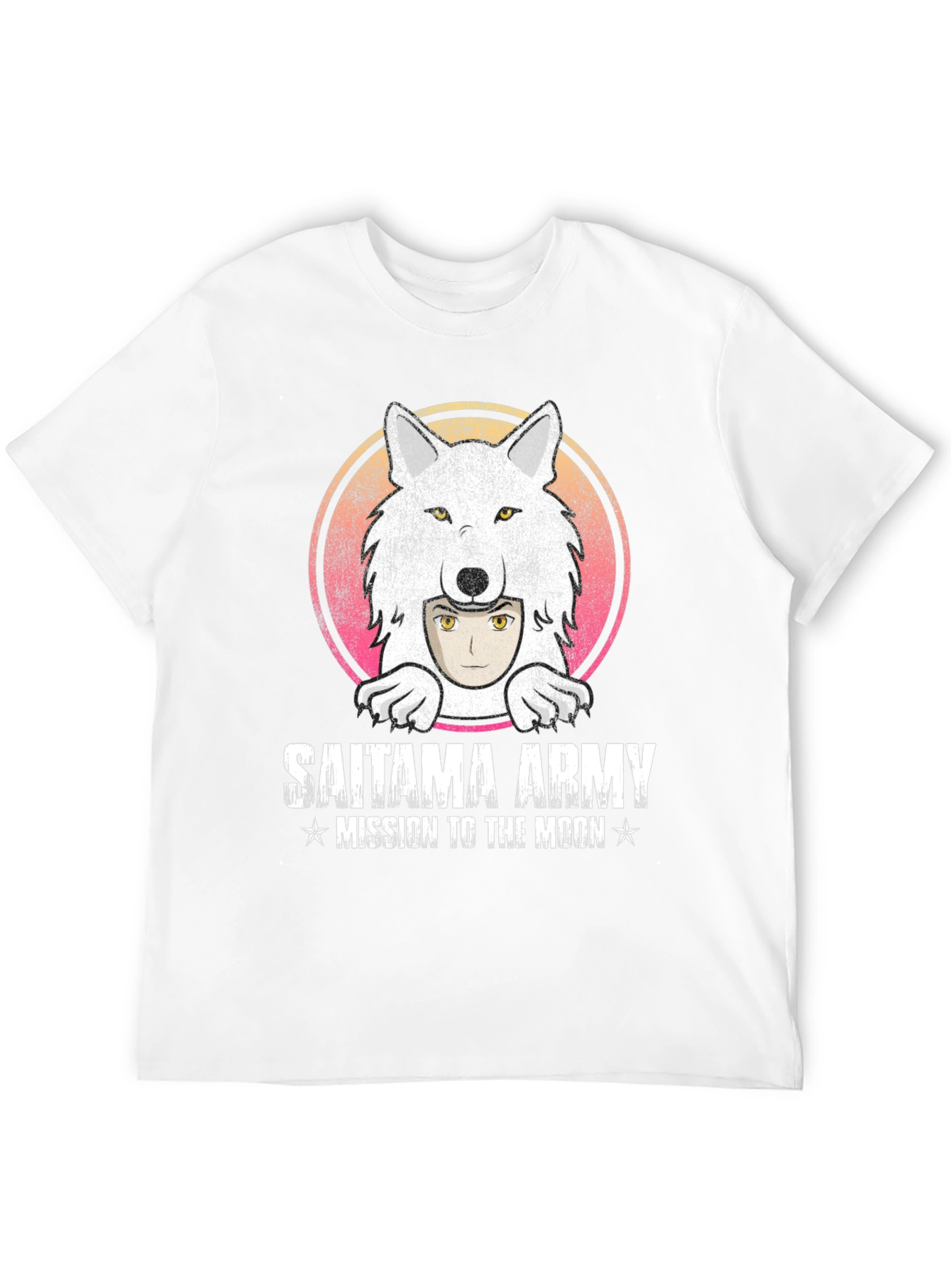 Saitama Army Mission To The Moon Graphic Tee